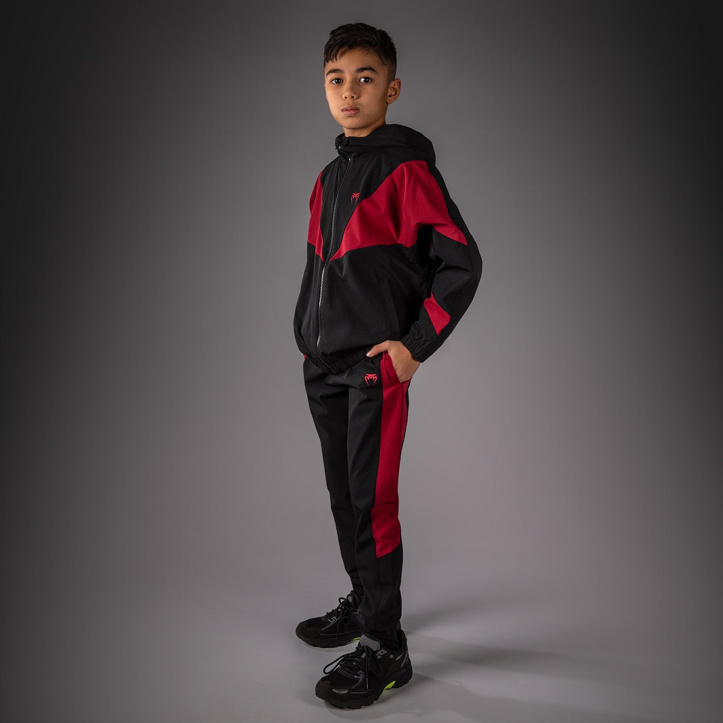 Venum Vectra Chaqueta de Chándal para Niño - Negro/Rojo