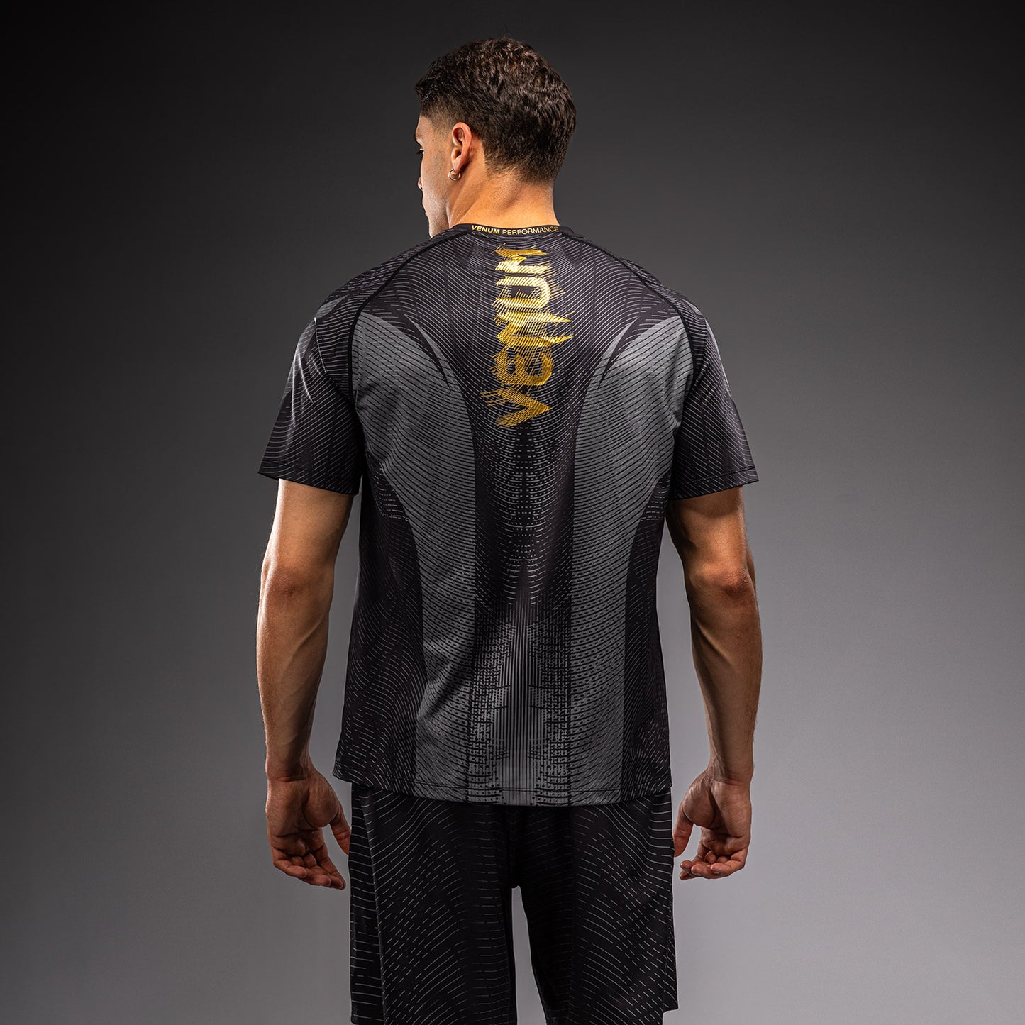 Venum Galactic 3.0 Camiseta Dry Tech - Negro/Oro