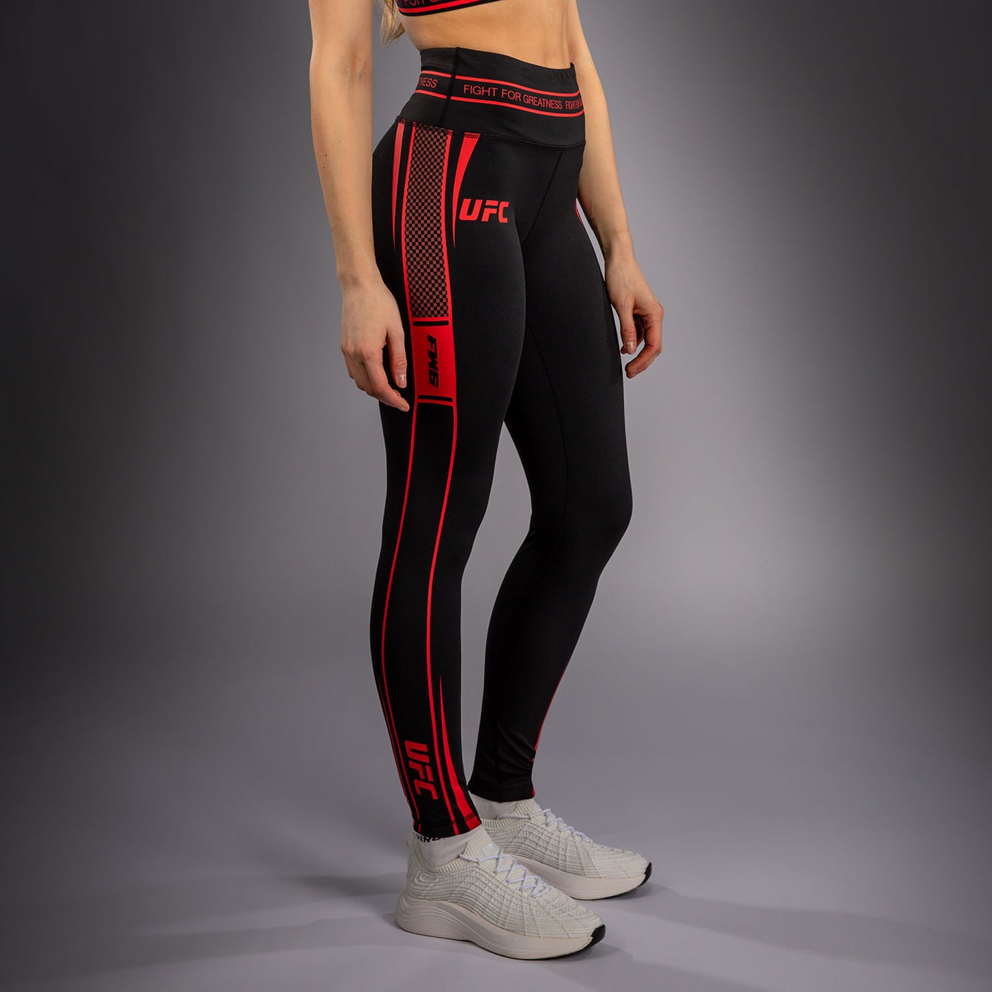 Venum UFC Unity by Venum Authentic Fight Week Pantalón de Compresión Técnico para Mujer - Negro