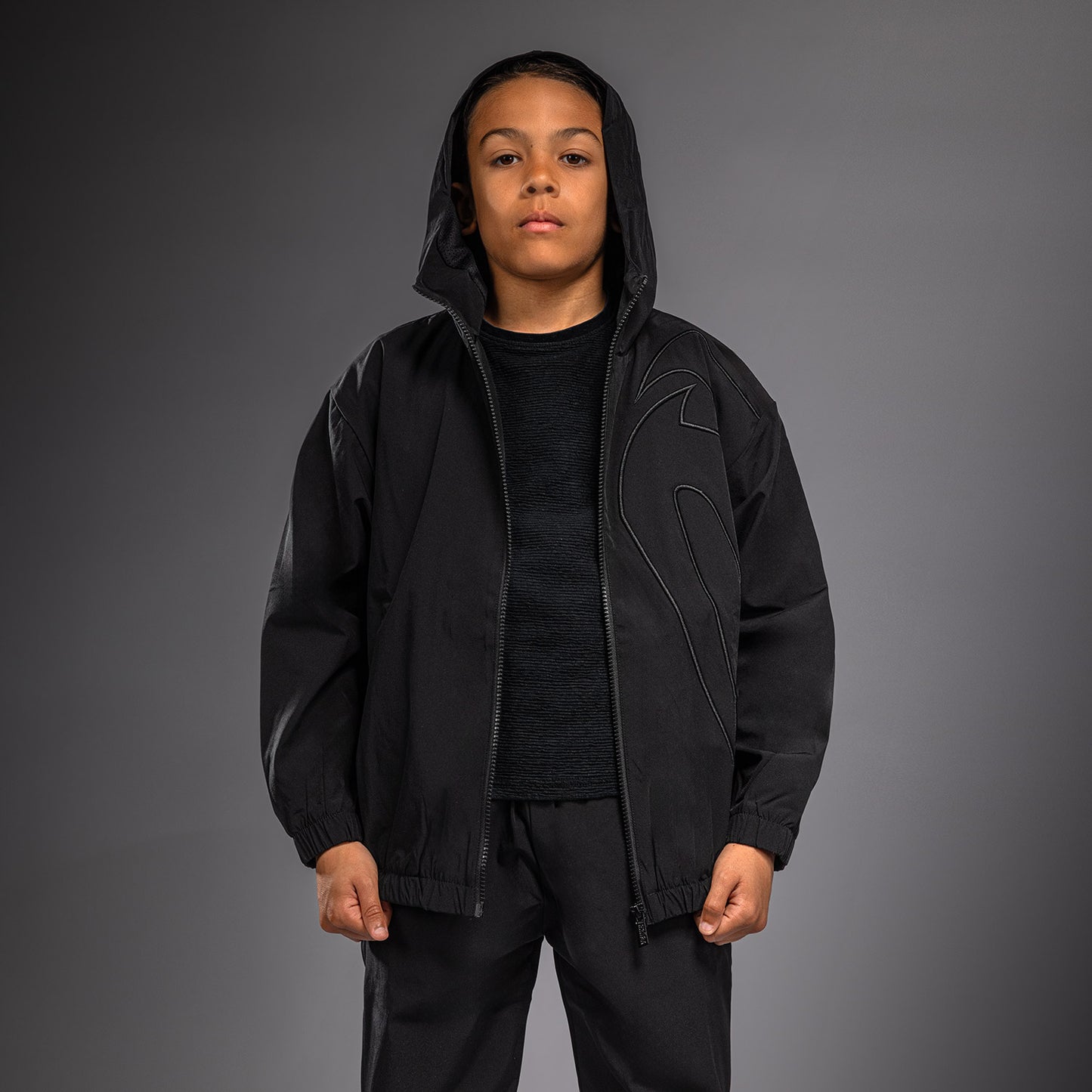 Venum Giant 3D Chaqueta de Chándal Para Niños – Negro