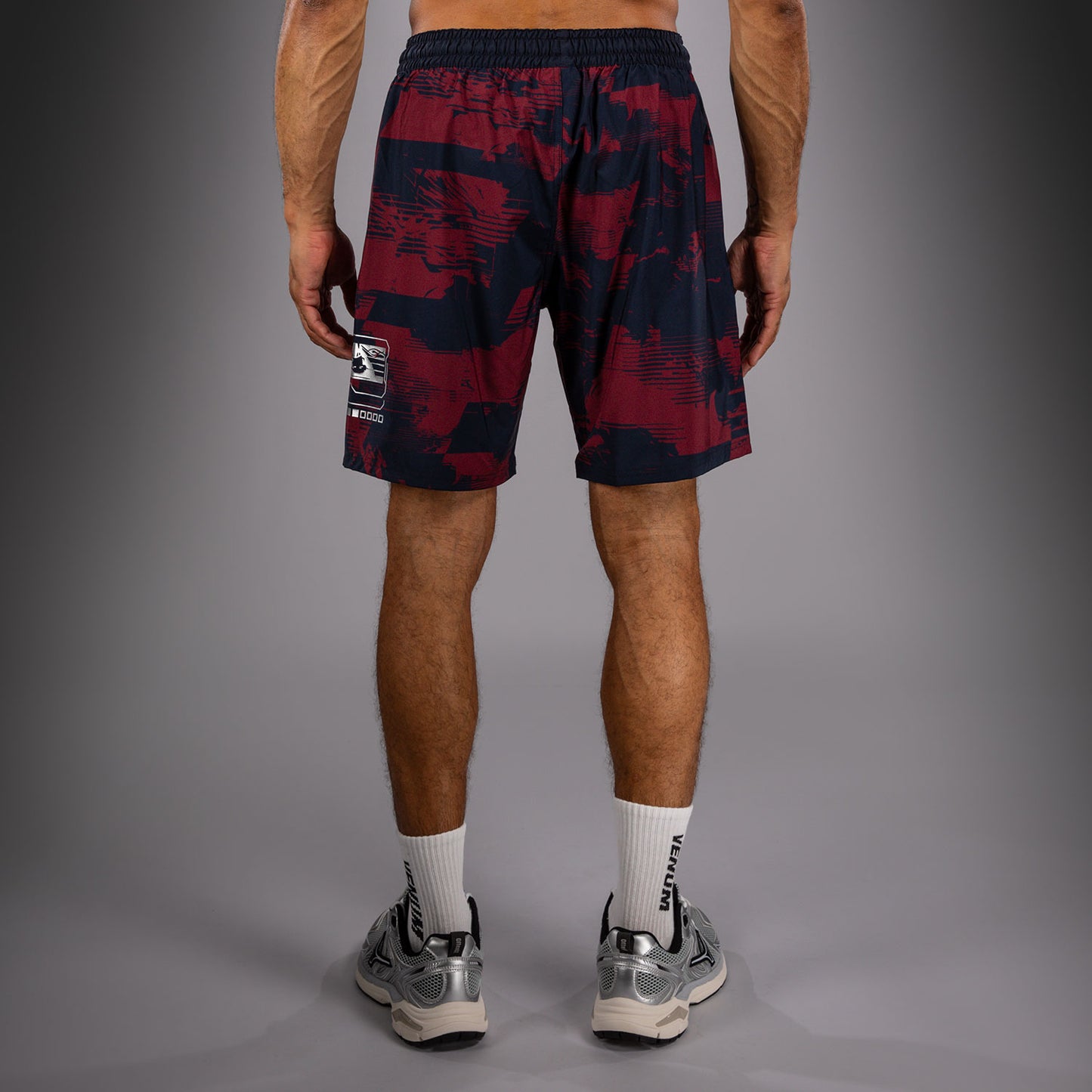 UFC Zenith by Venum Authentic Fight Week Short Performance Hombre - Azul marino/Burdeos/Plateado