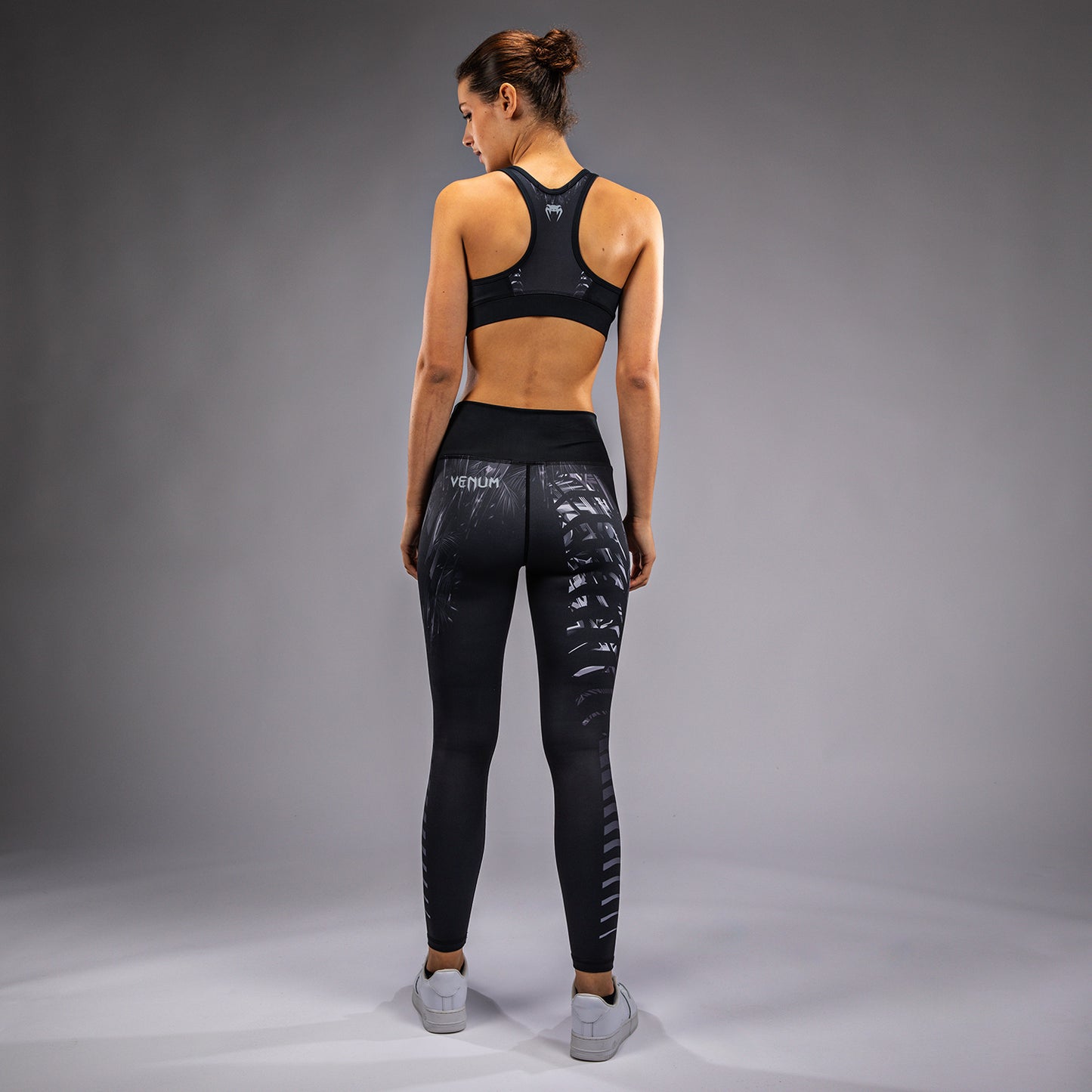 Venum Tiger Leggings para Mujer - Negro/Plata