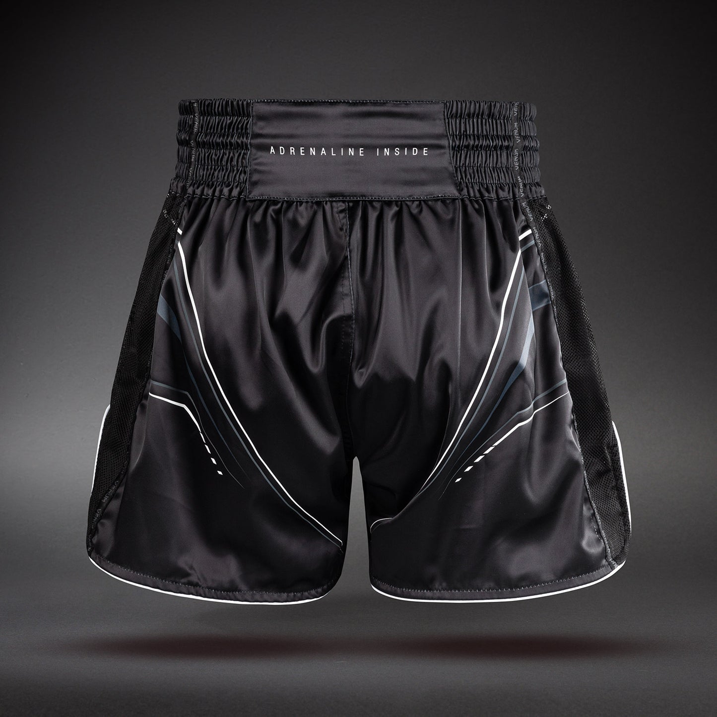 Venum Streamline Short de Muay Thai – Negro/Blanco