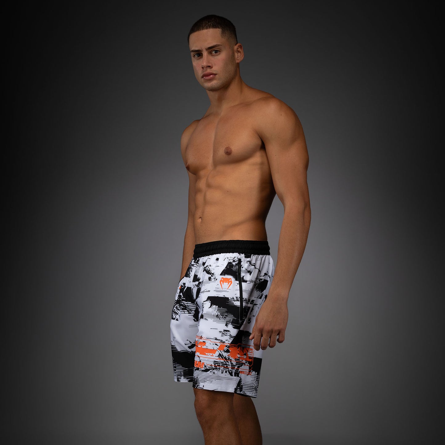 UFC Zenith by Venum Authentic Fight Week Short Performance Hombre - Blanco
