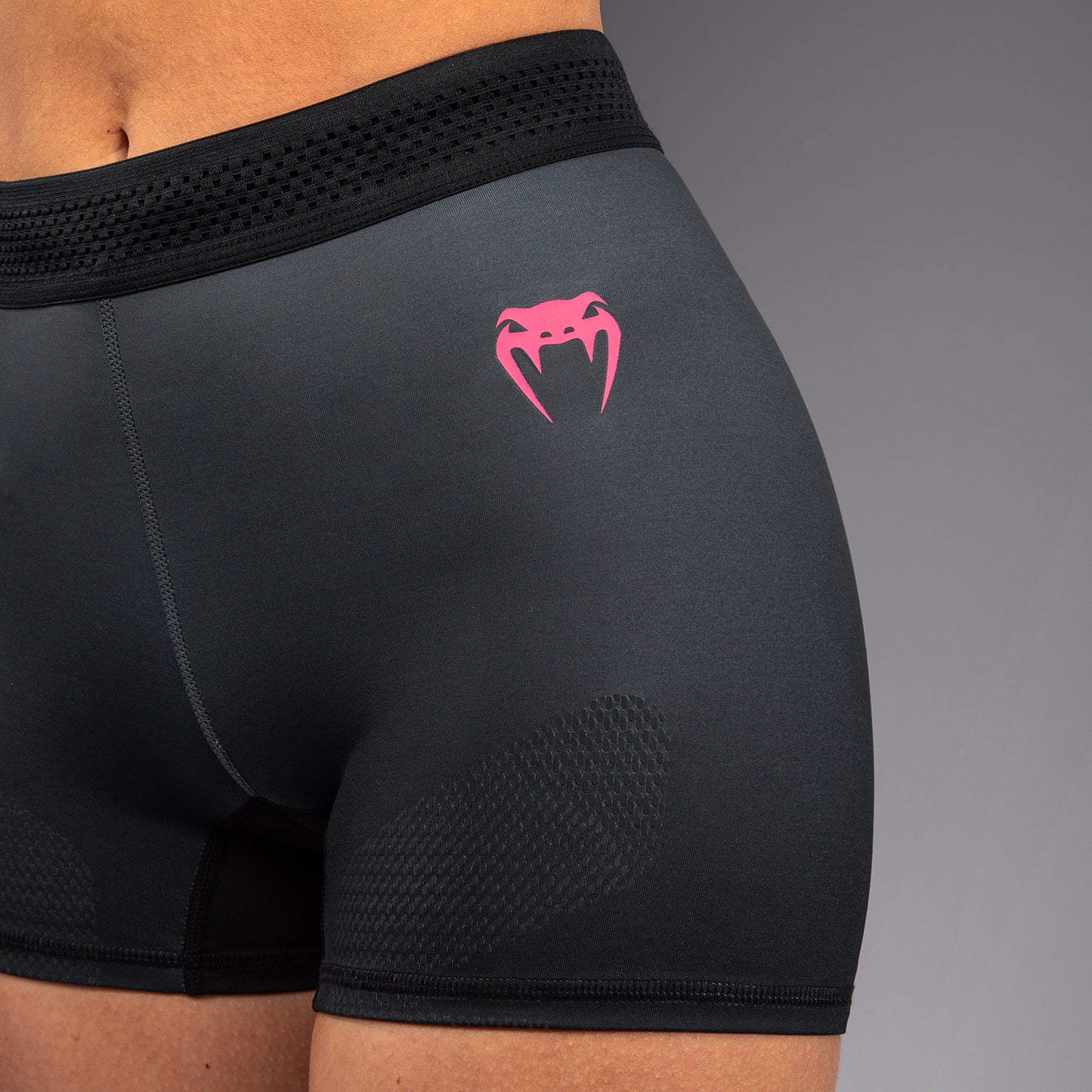 Venum Tactical XT Short Vale Tudo Mujer - Negro/Gris Tormenta
