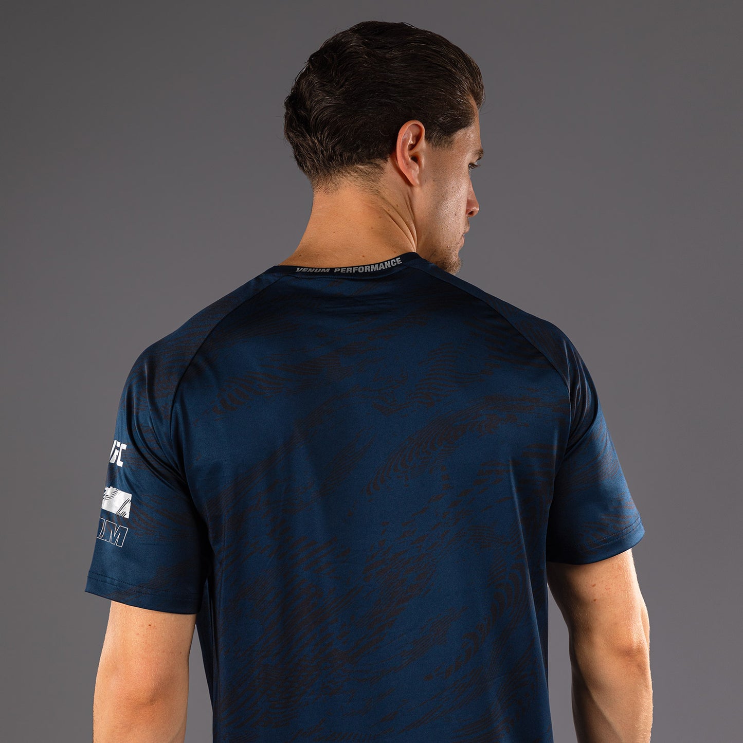 UFC Fusion by Venum Fight Week Camiseta Dry-Tech para Hombre - Azul oceánico