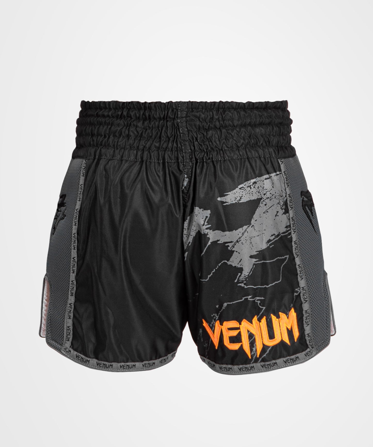Venum S47 Muay Thai Shorts - Negro/Naranja