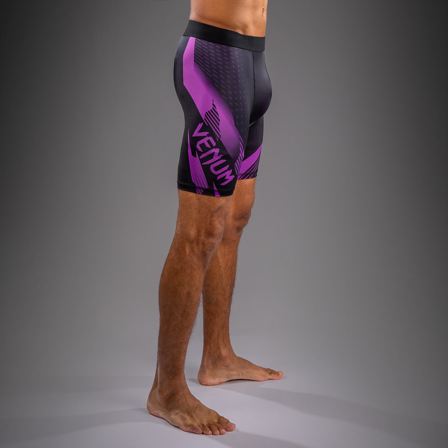 Venum No-Gi 6.0 Pantalón Corto de Compresión - Negro/Púrpura