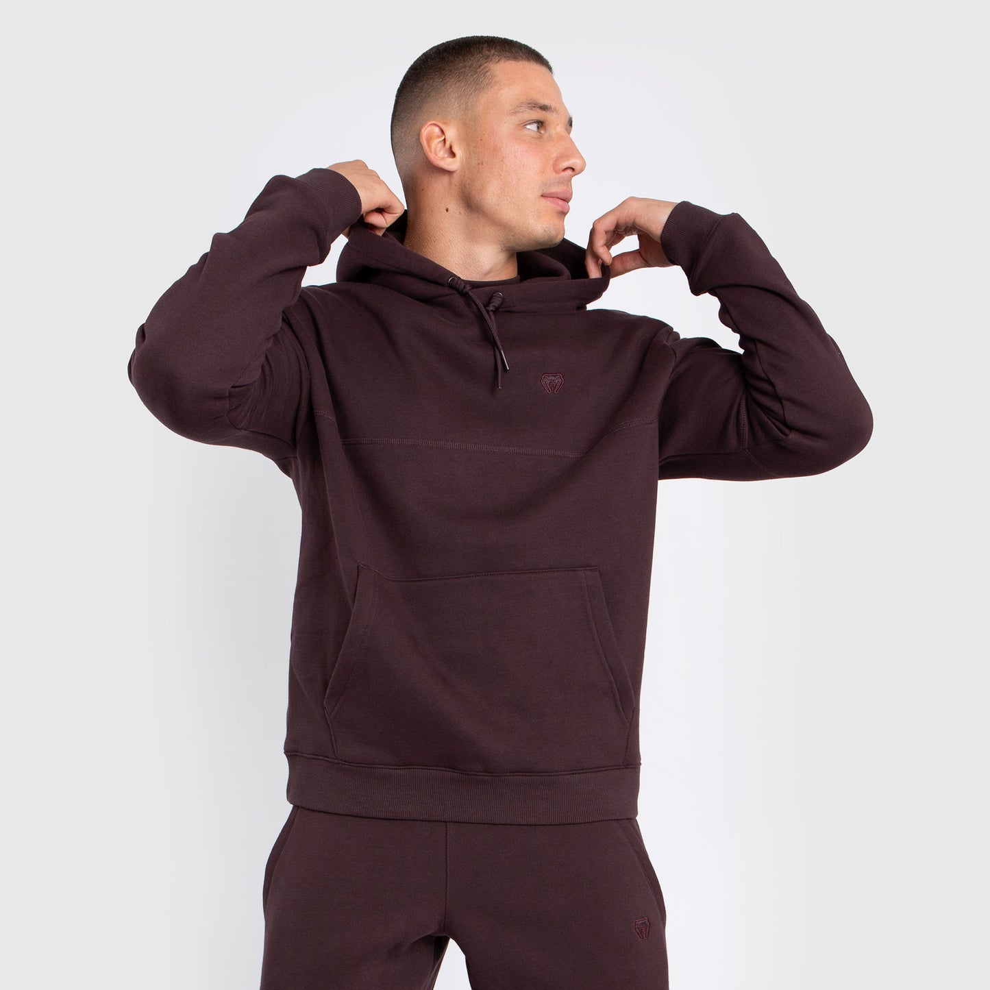Venum Silent Power Sudadera con Capucha - Marrón Oscuro