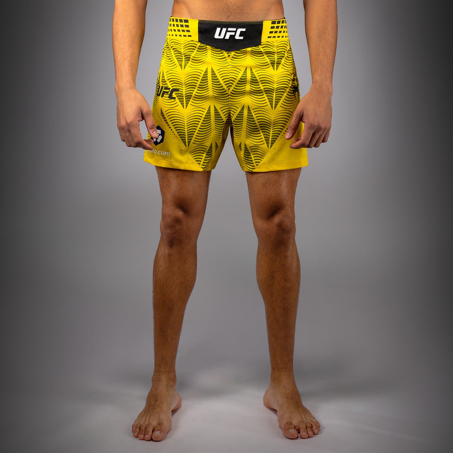 UFC Zenith by Venum Authentic Fight Night Short de pelea ajuste corto Hombre - Amarillo