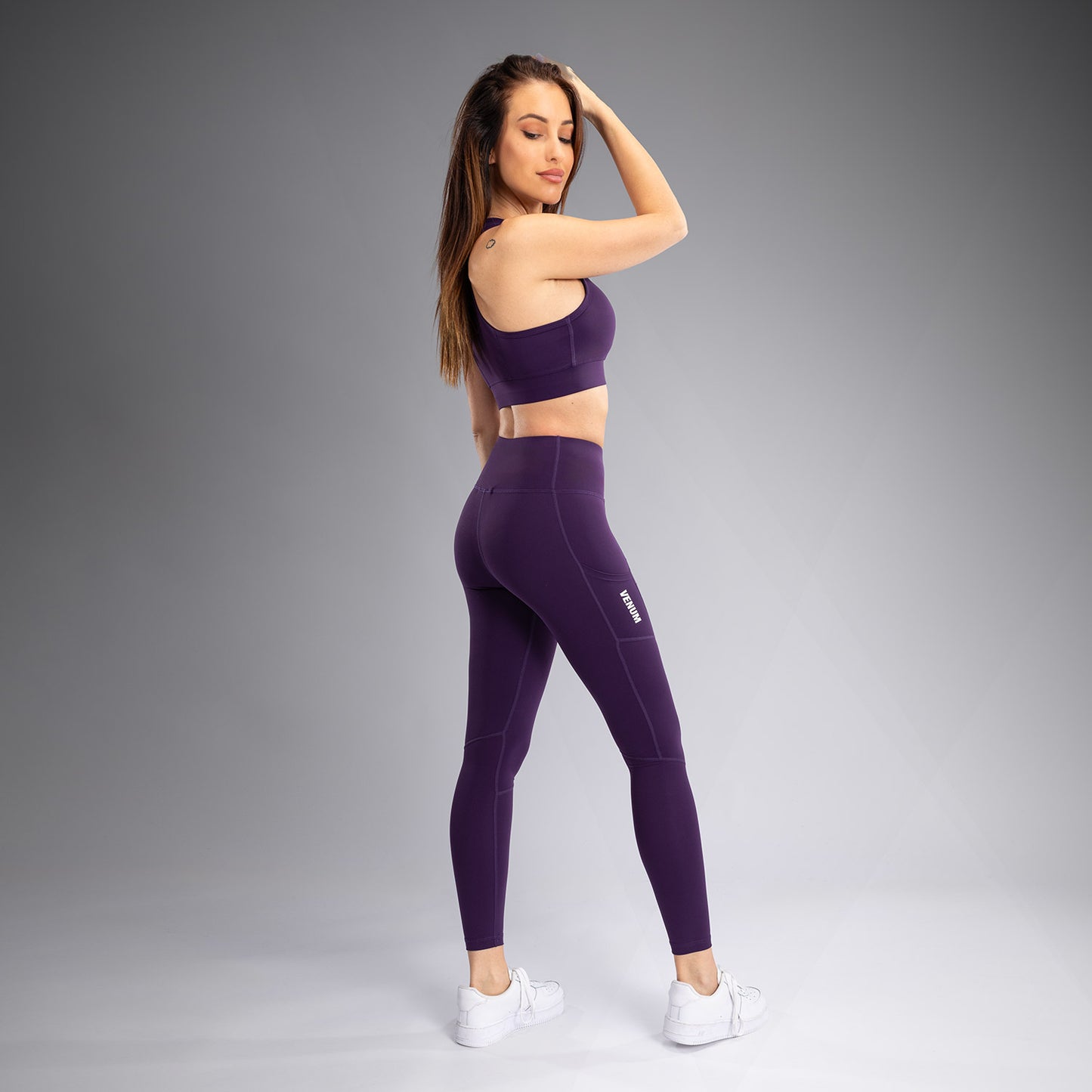 Venum Essential Medium Impact Sujetador deportivo para Mujer - Púrpura Profundo