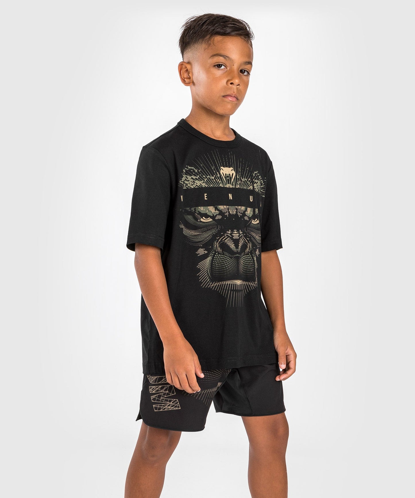 Venum Gorilla Jungle Camiseta para Niños -  Negro/Arena