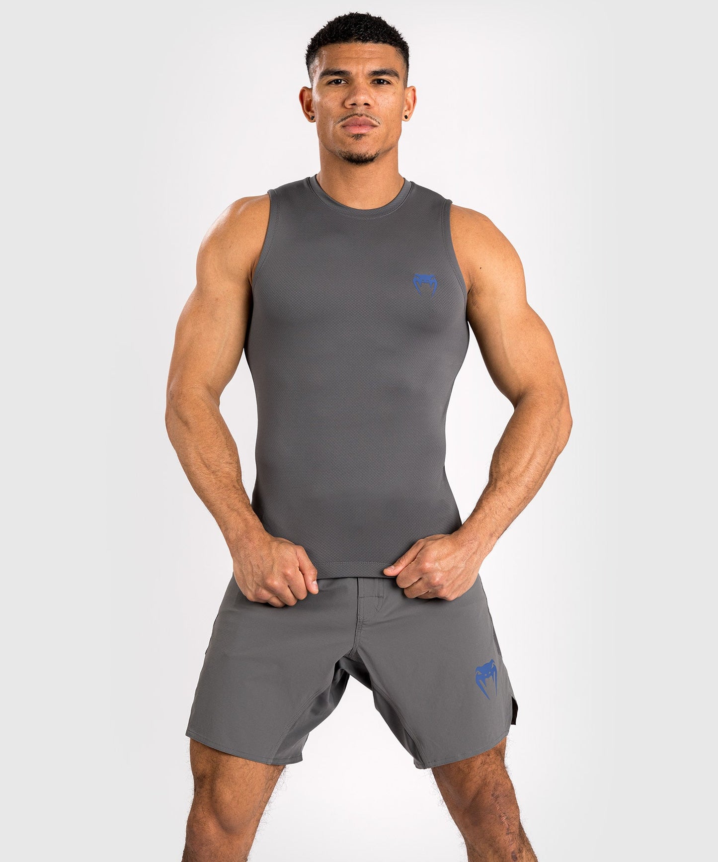 Venum Contender Lycra sin mangas para hombre -Gris