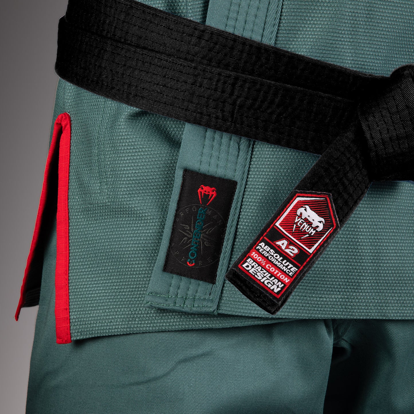 Venum Contender 3.0 Gi de Jiu Jitsu Brasileño - Ocean Green