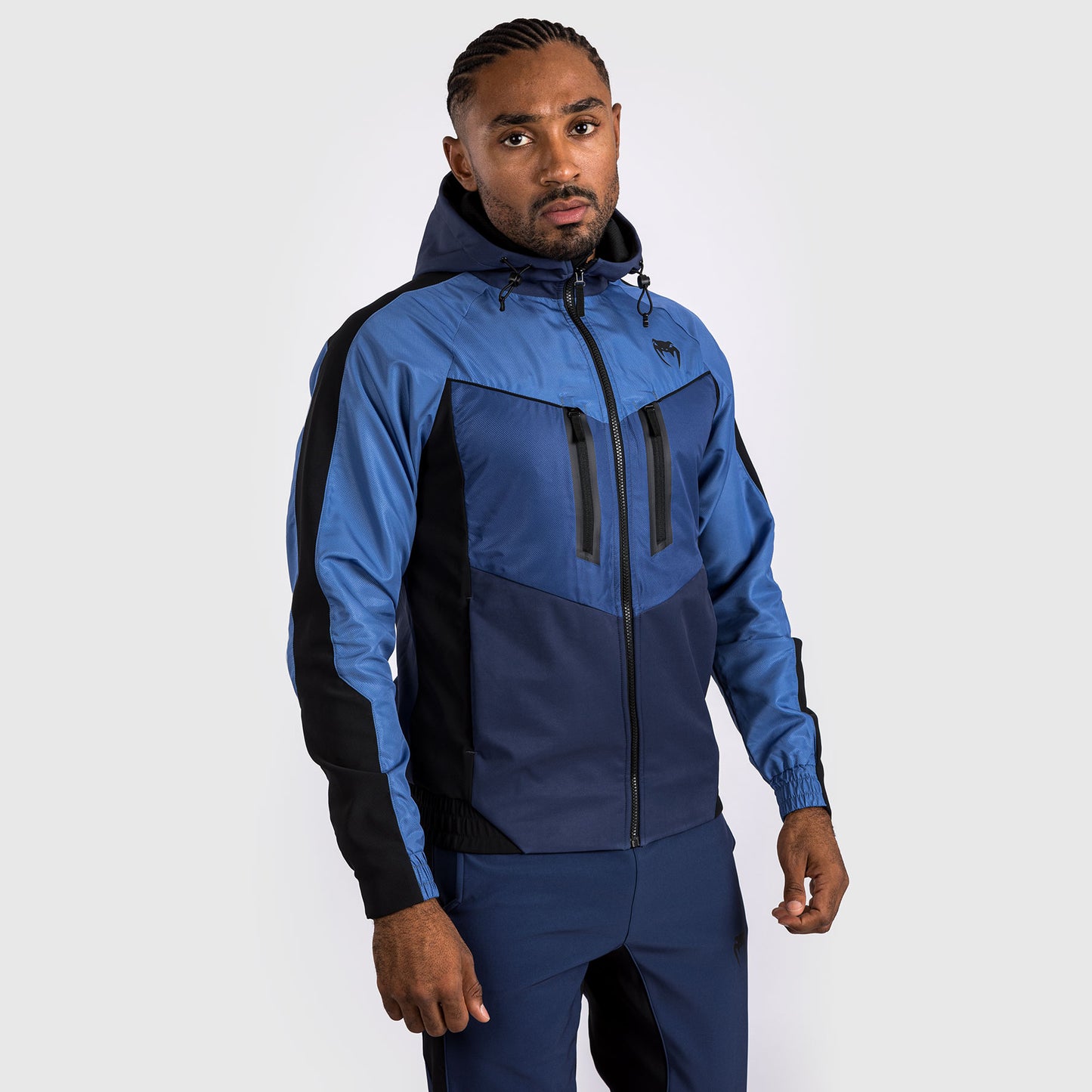 Venum Laser 3.0  Track Jacket - Negro/Azul