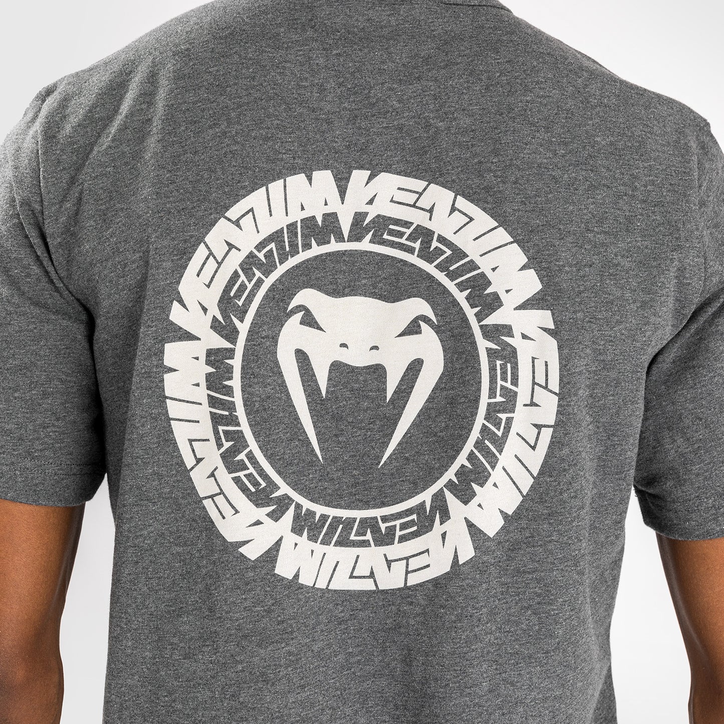 Venum Vortex XL Camiseta para Hombre - Gris Jaspeado Oscuro