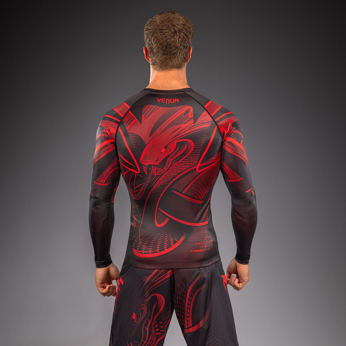 Venum Crimson Viper 2.0 Rashguard de manga larga - Negro/Rojo