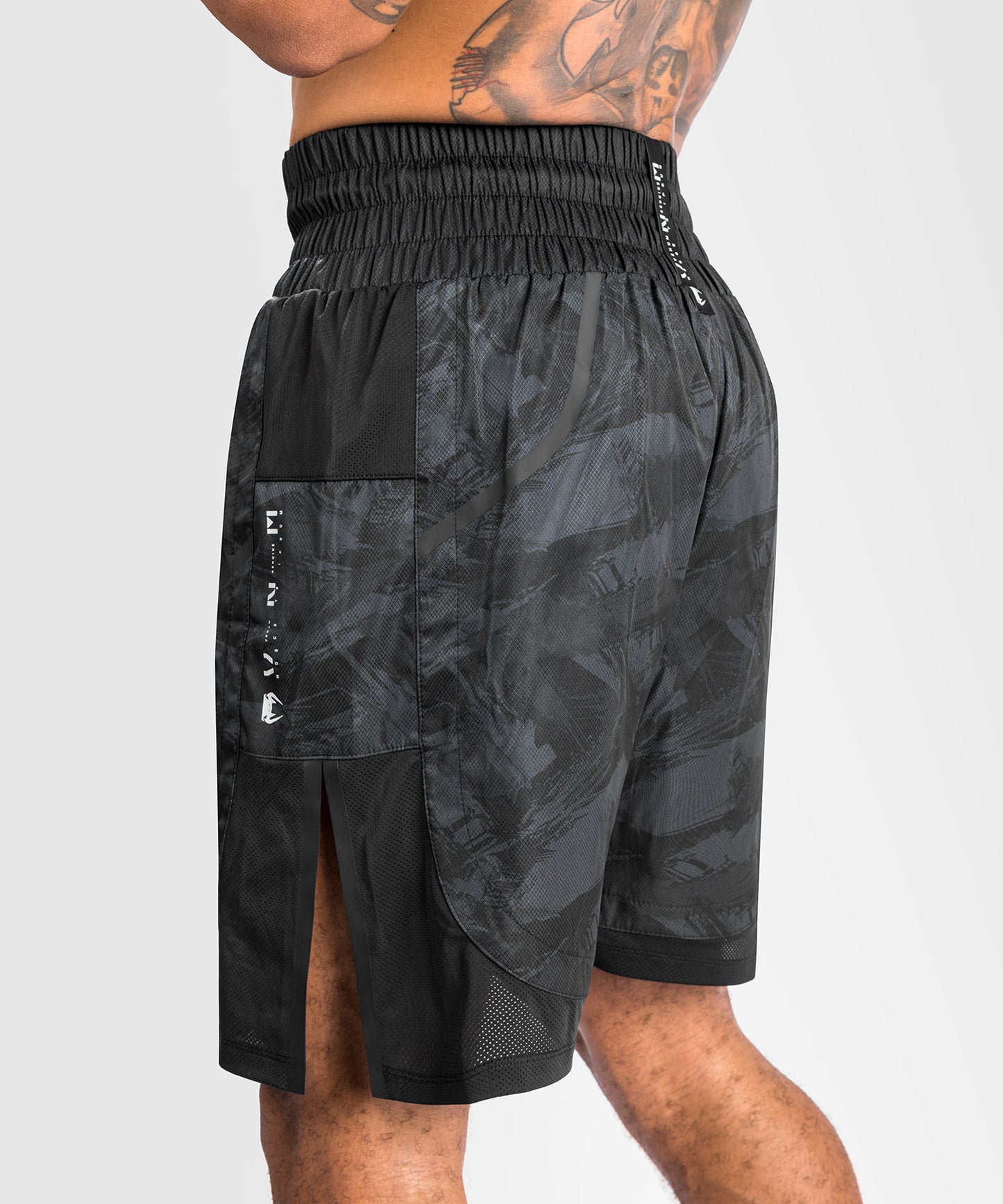 Shorts de boxeo Venum Electron 3.0 - Negro