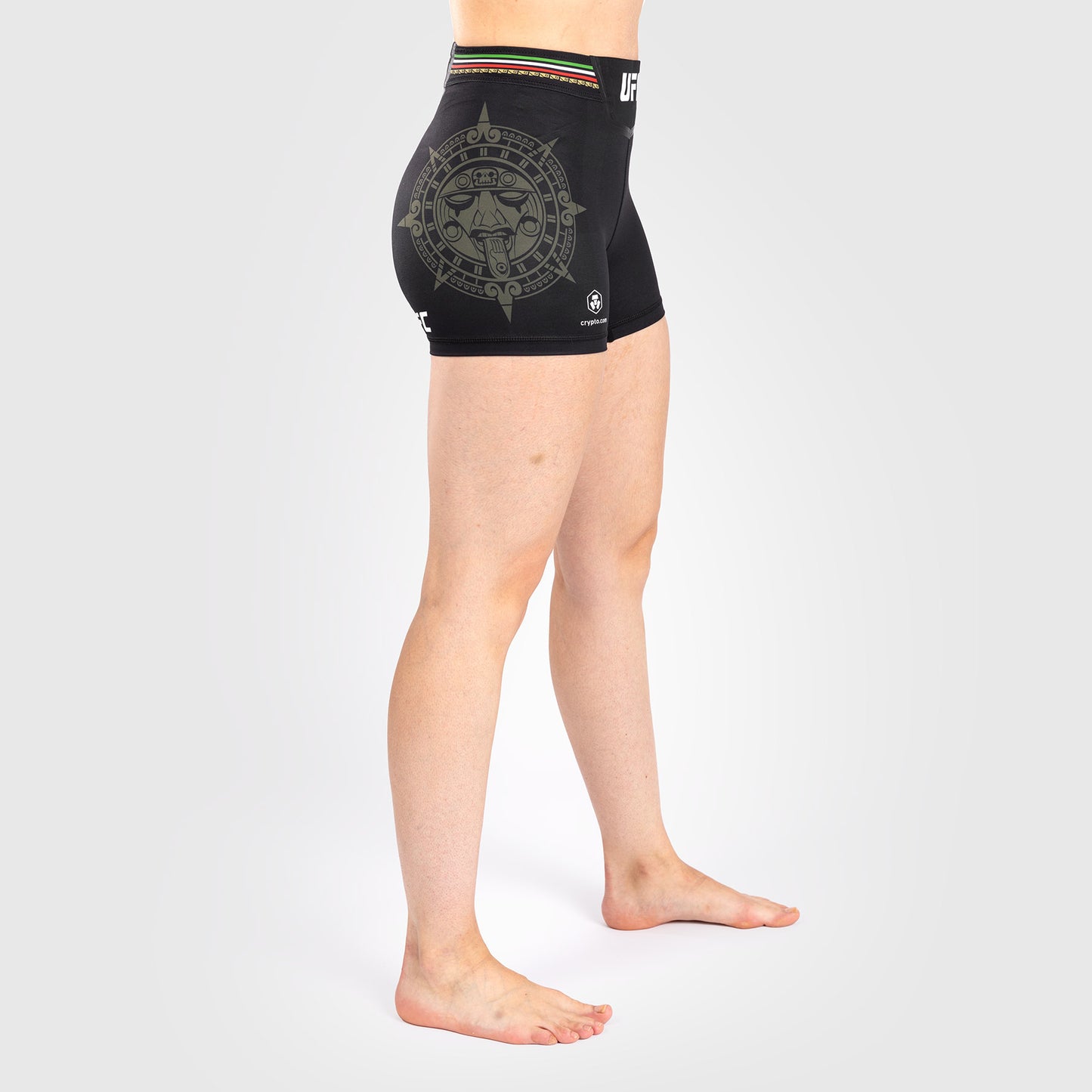Noche UFC by Venum Authentic Fight Night Pantalones cortos Vale Tudo para mujer - Corte corto - Negro