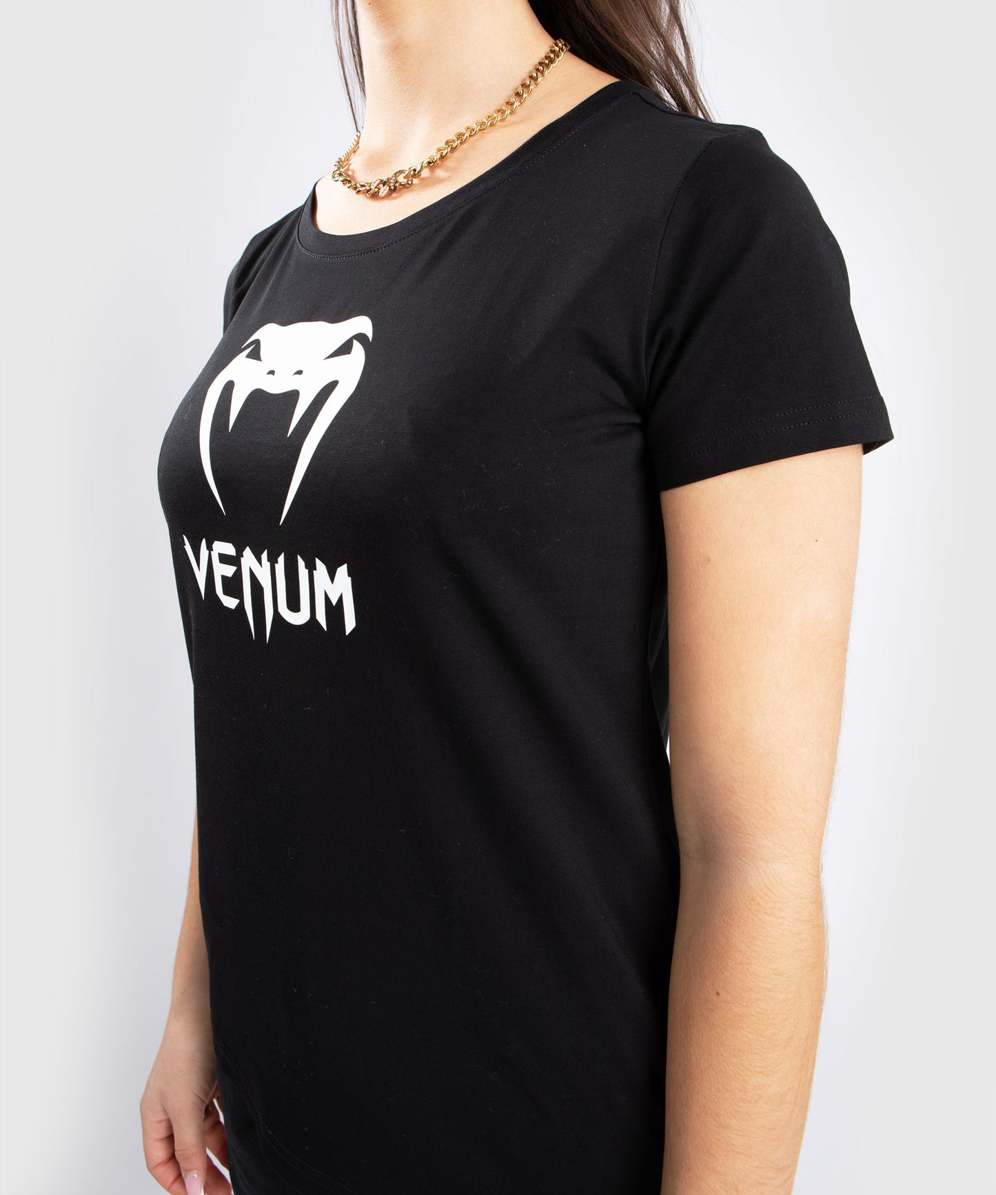 Camiseta Venum Classic - De Mujer - Negro