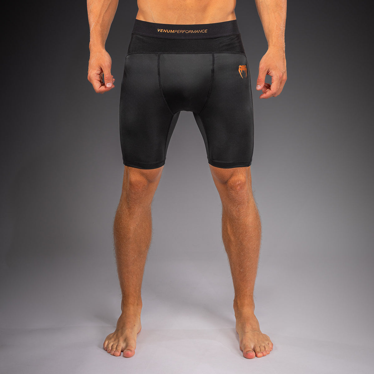 Venum G-Fit Revolution Pantalón corto de Vale Tudo - Negro/Cobre