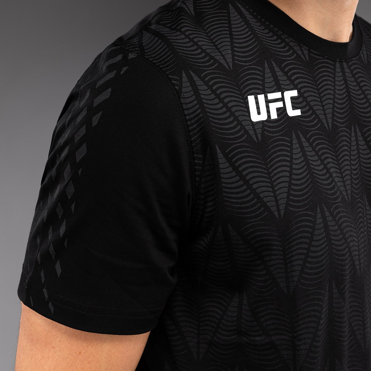 UFC Zenith by Venum Replica Camiseta Hombre - Negro