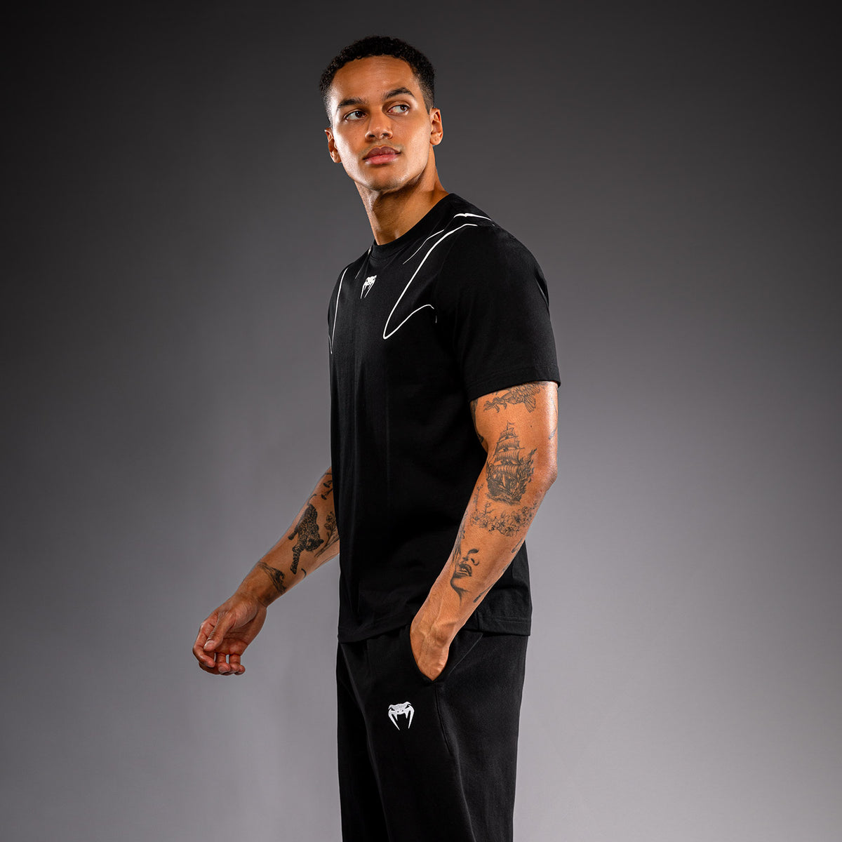 Venum Crimson Viper 2.0 Camiseta - Negro/Gris