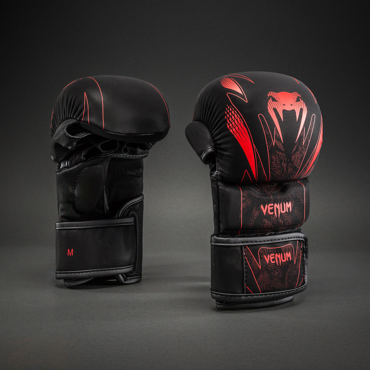 Venum Amazonia Reborn Guantes de sparring MMA - Negro/Rojo