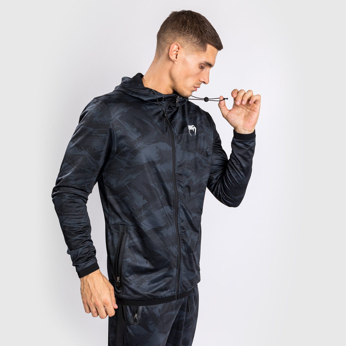 Sudadera Con Capucha Venum Electron 3.0 Dry Tech - Negro