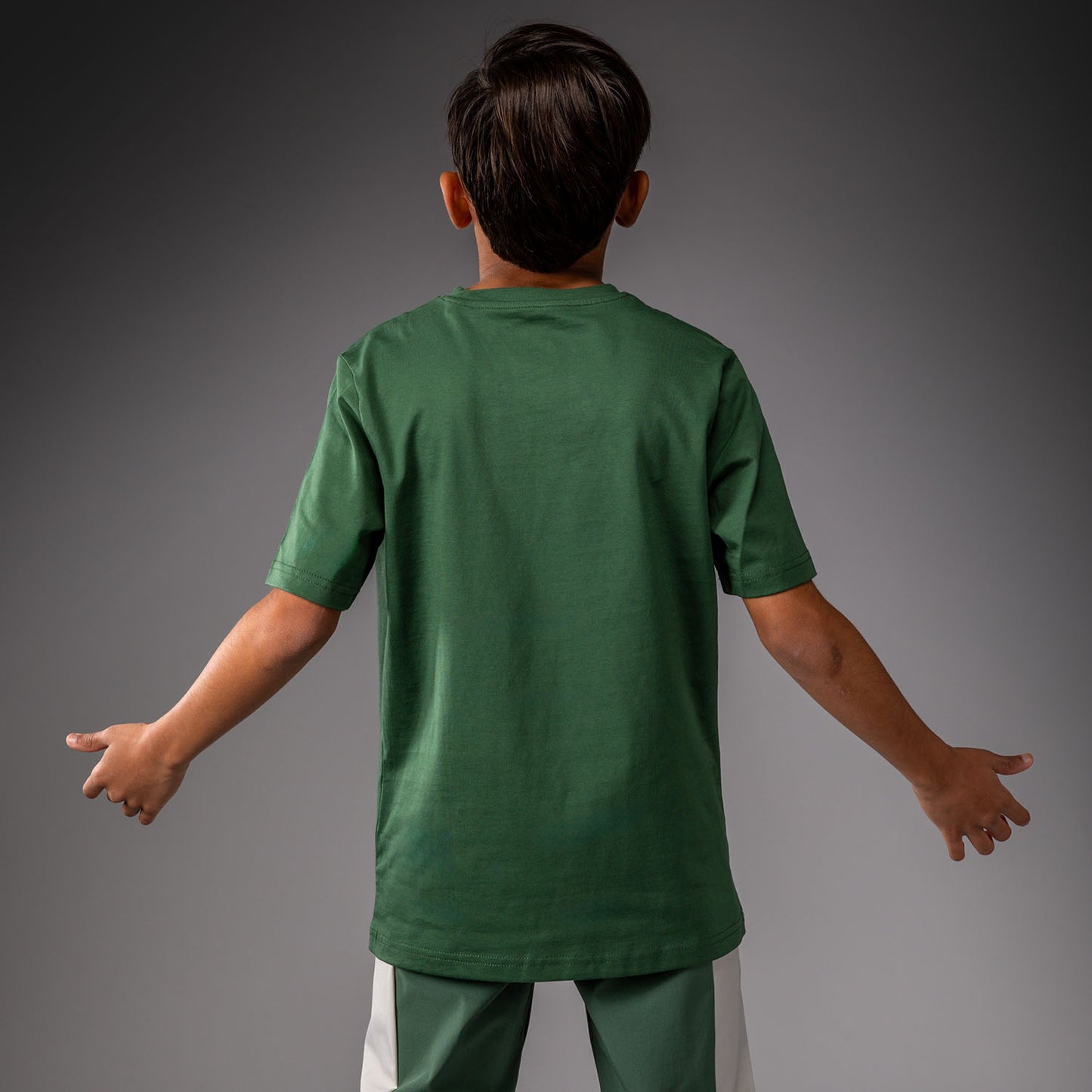 Venum Contender Camiseta para Niños – Verde Bosque/ Blanco Roto
