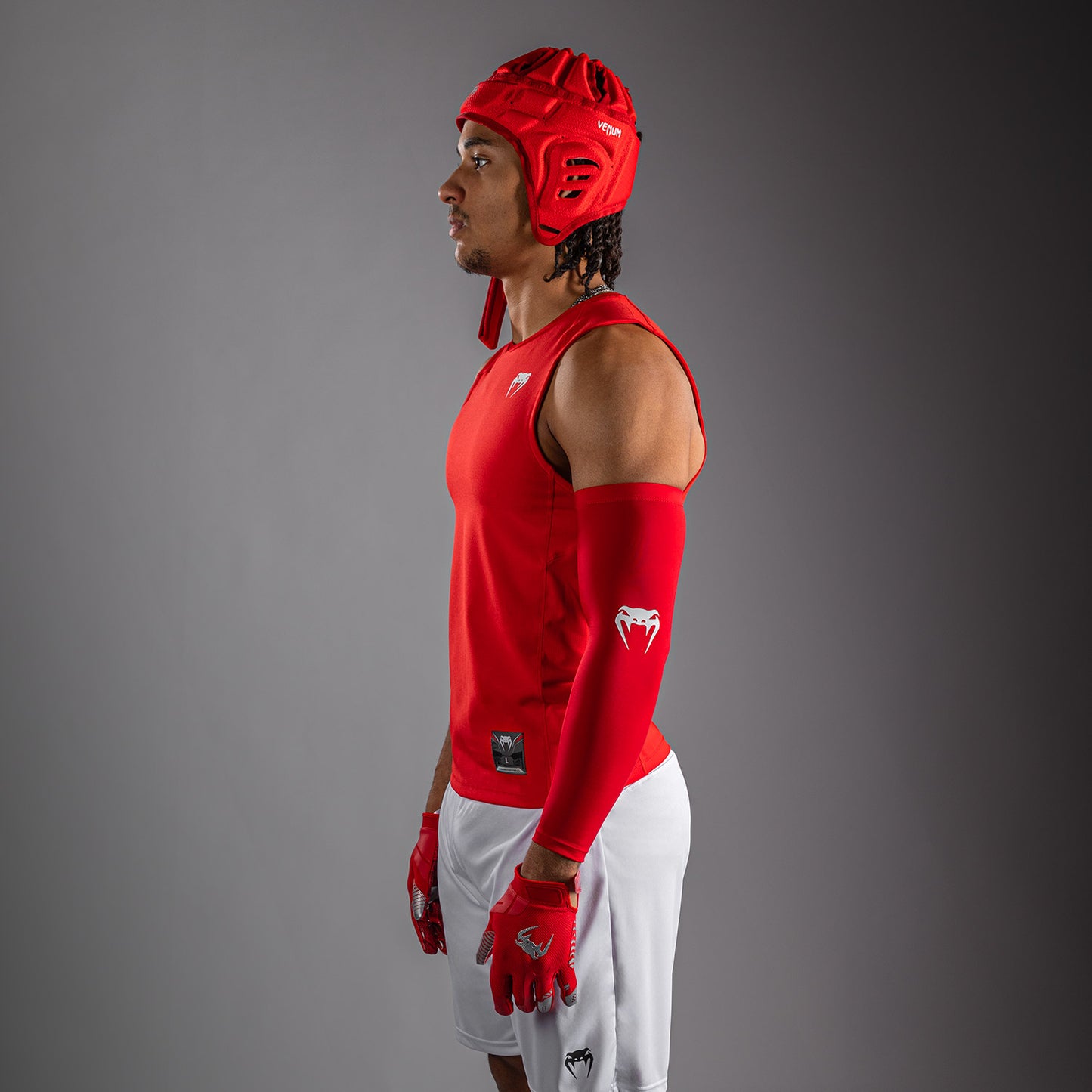 Venum Elite Fútbol Camiseta de Compresión Sin Mangas - Rojo