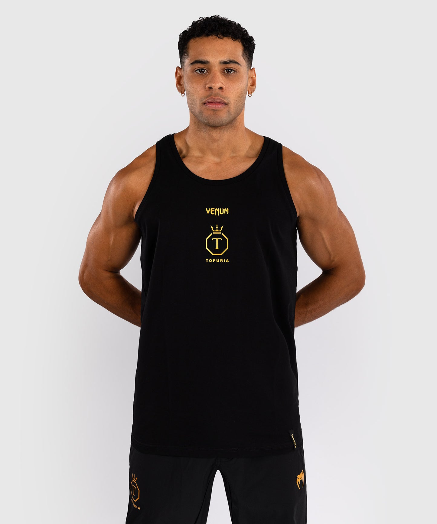Venum x Topuria Unmatched Edition Camiseta Sin Mangas - Negro/Dorado