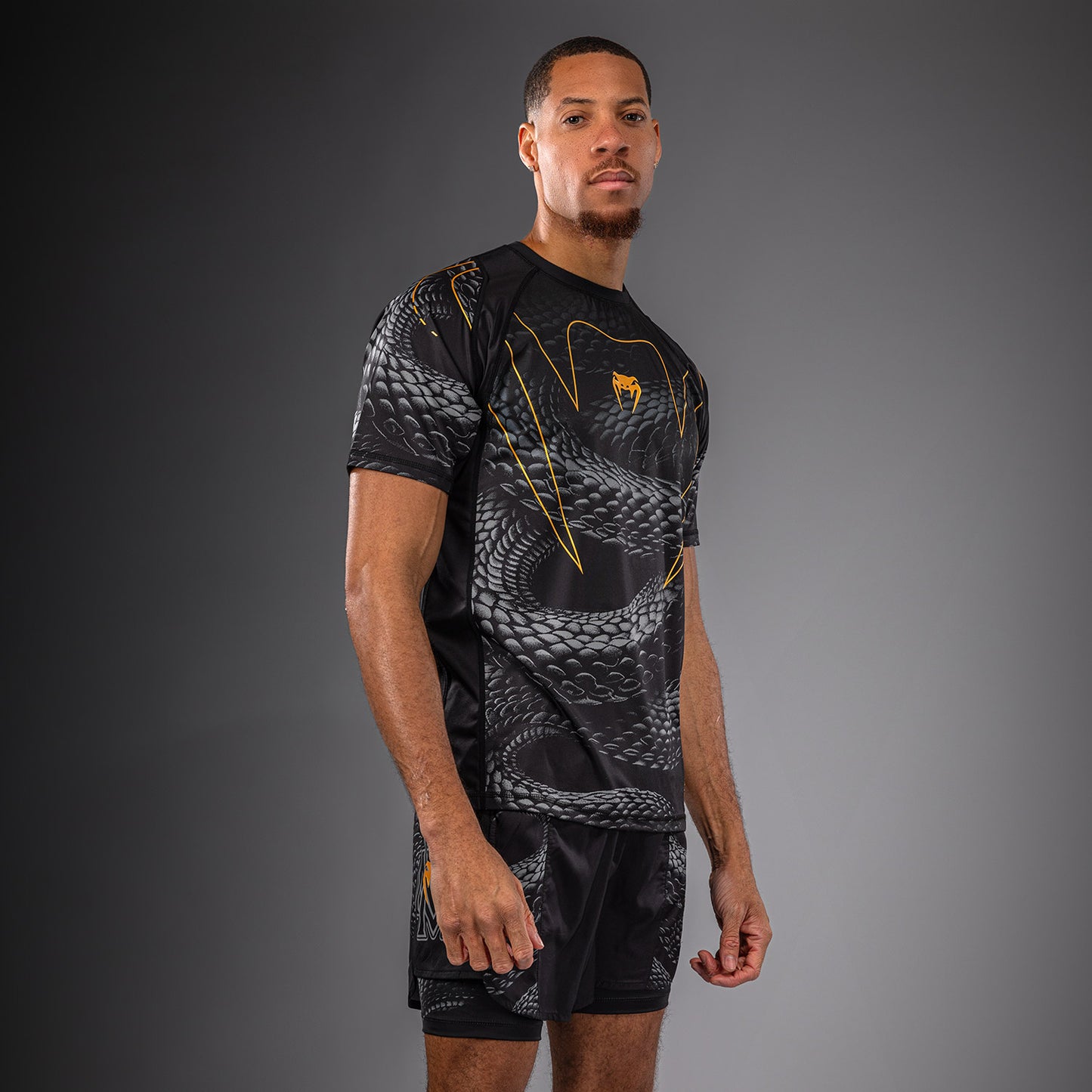 Venum Matupa Camiseta Dry Tech - Negro/Gris/Oro