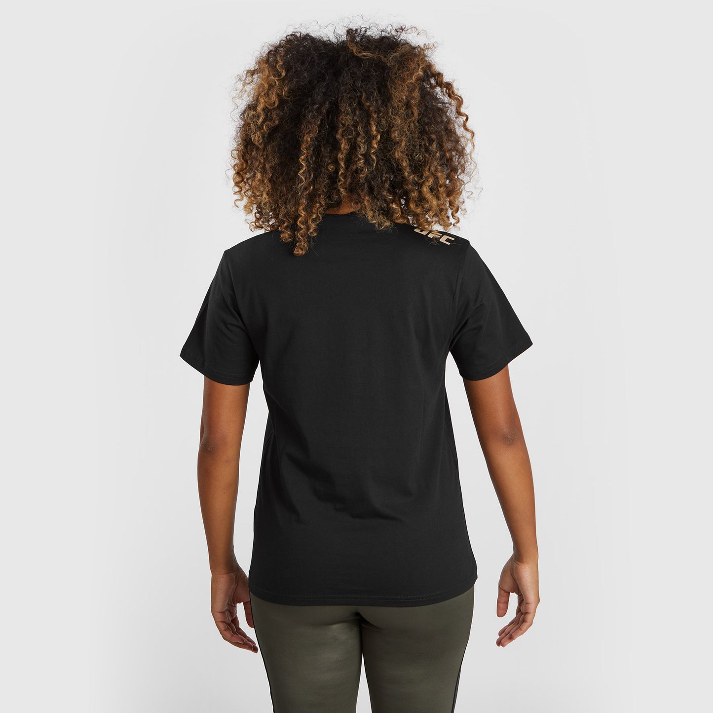 UFC Adrenaline by Venum Fight Week Camiseta de algodón de manga corta para Mujer - Negro