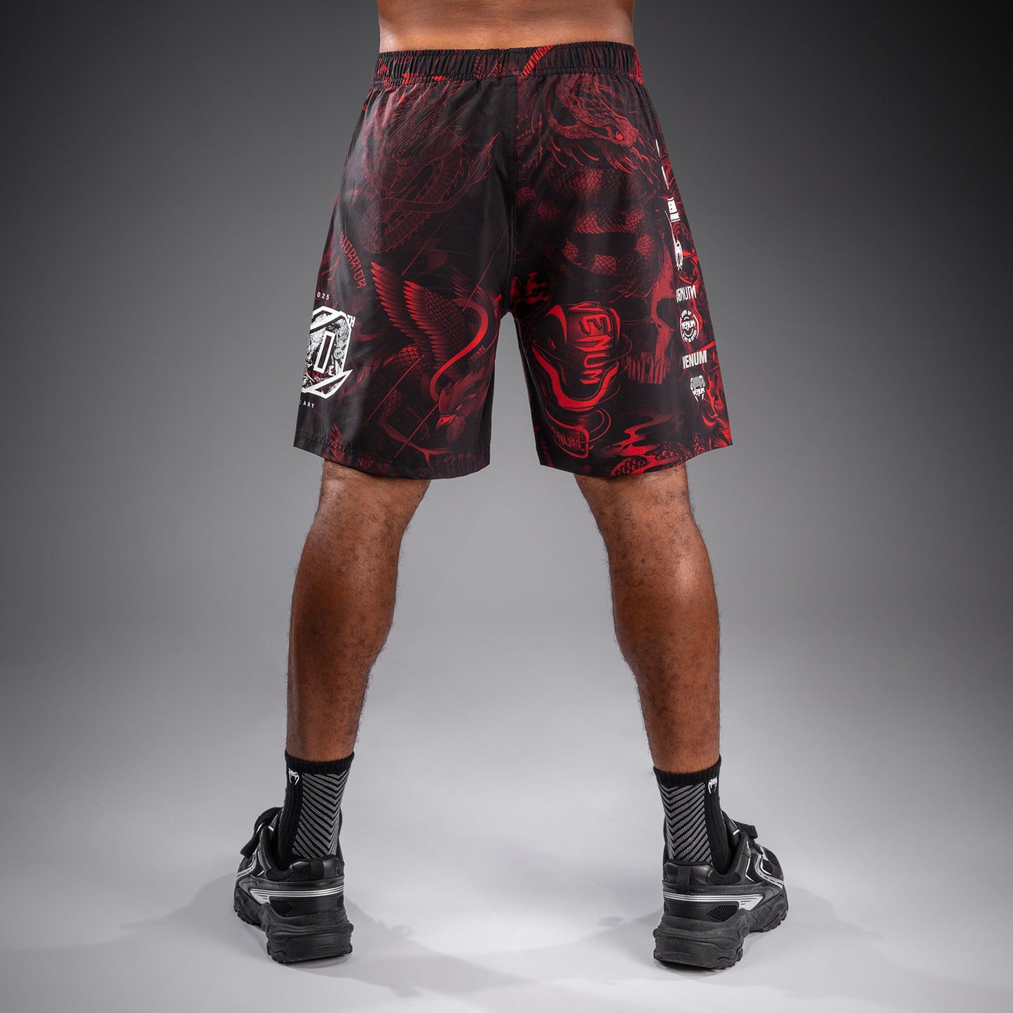 Venum 20th Anniversary Short de Entrenamiento - Negro/Rojo