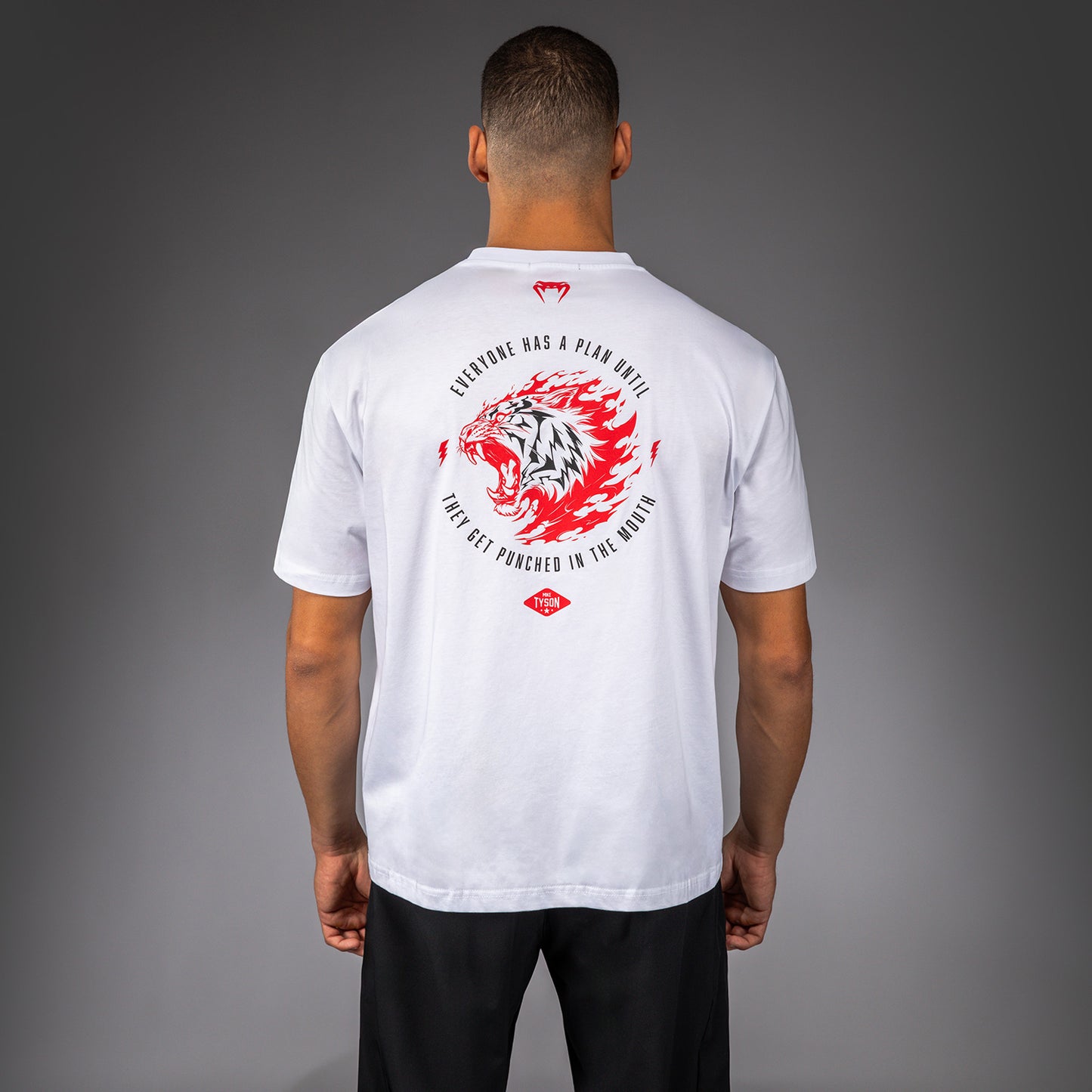 Venum x Mike Tyson Tiger Camiseta - Blanco Óptico