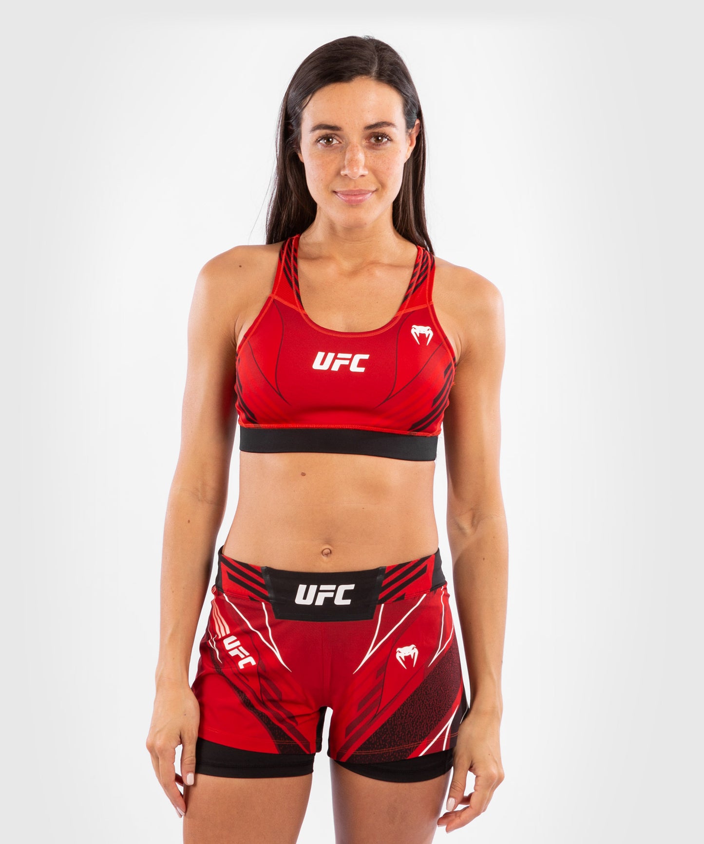 Sujetador Deportivo Para Mujer UFC Venum Authentic Fight Night - Rojo