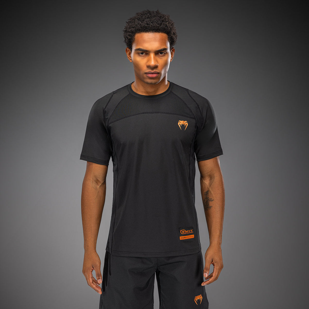 Venum G-Fit Revolution Camiseta Dry Tech - Negro/Cobre