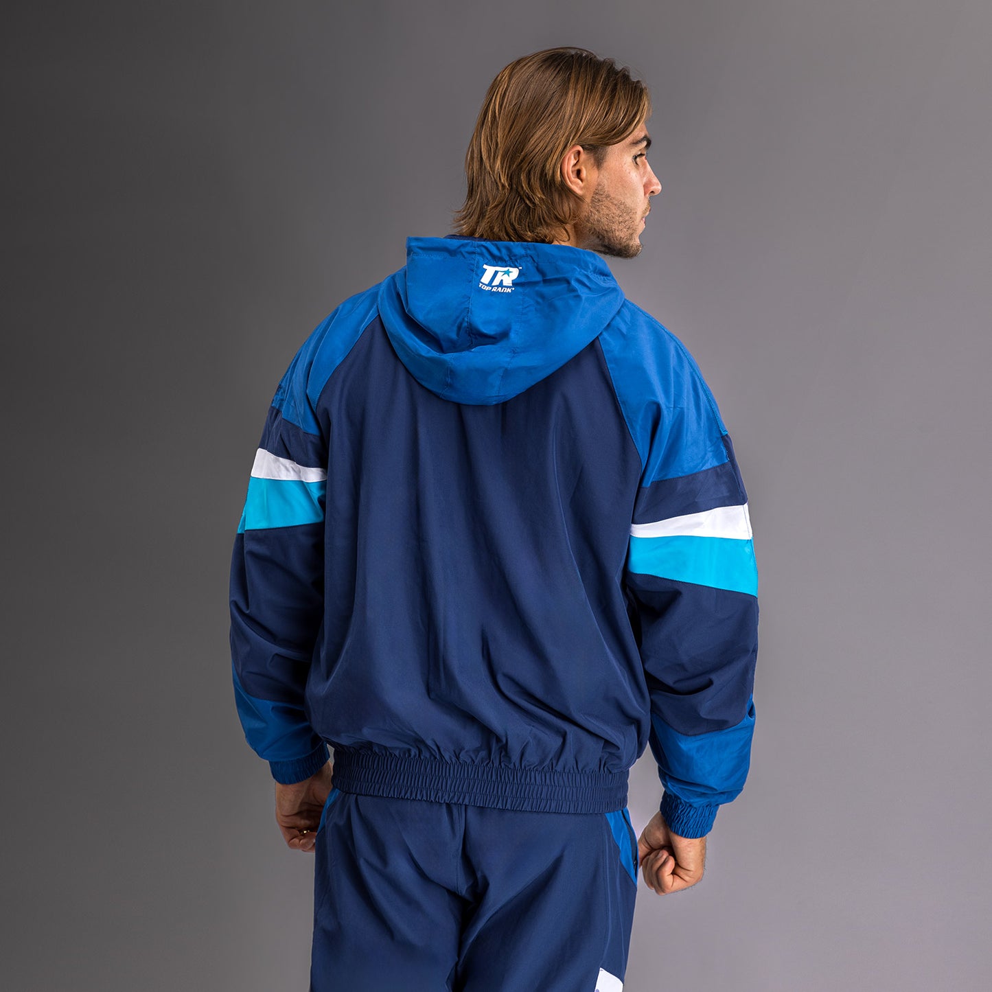 Venum x Top Rank Original Chaqueta Con Capucha para Hombre - Azul Marino