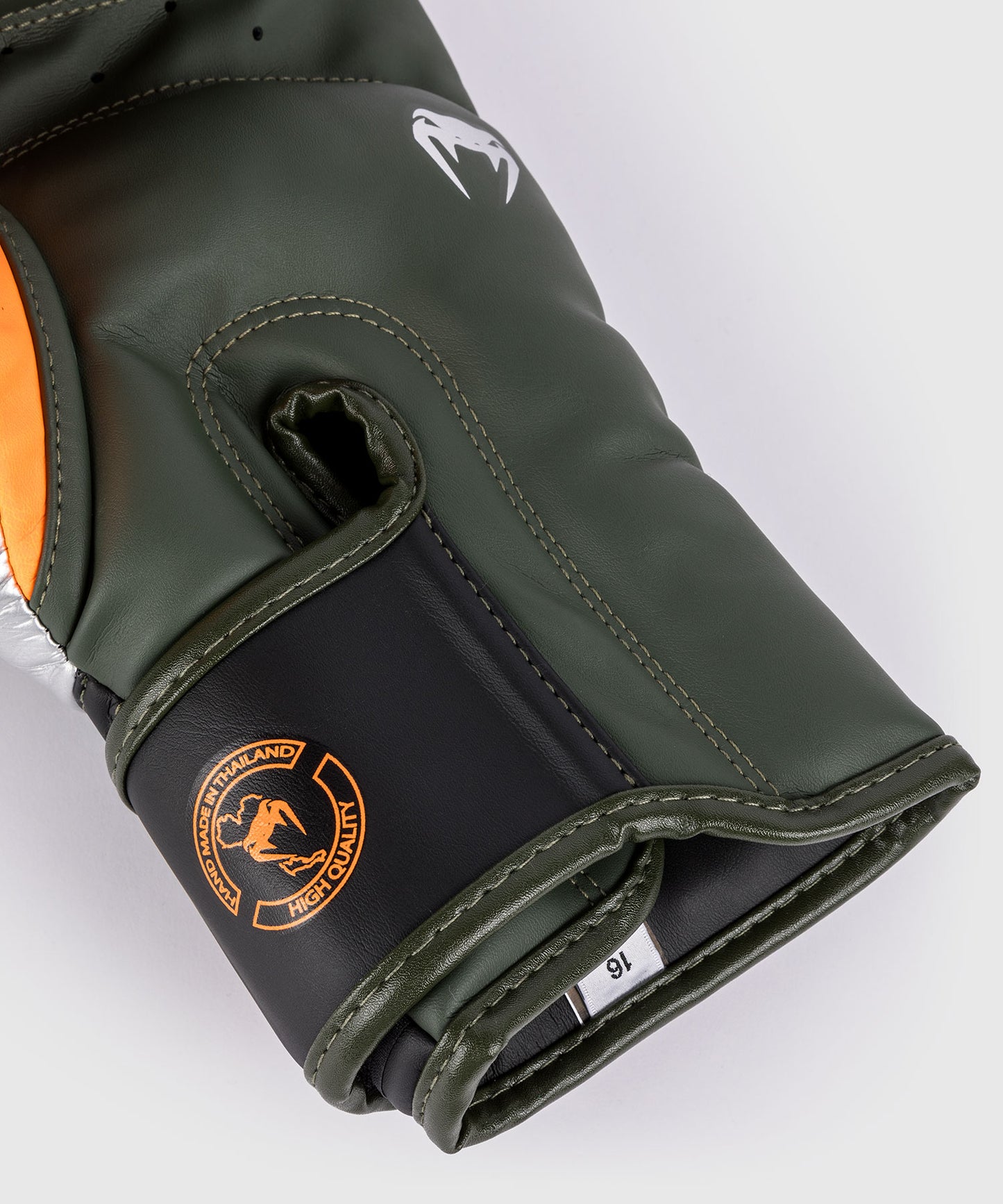 Venum Elite Guantes de Boxeo - Negro/Plata/Caki