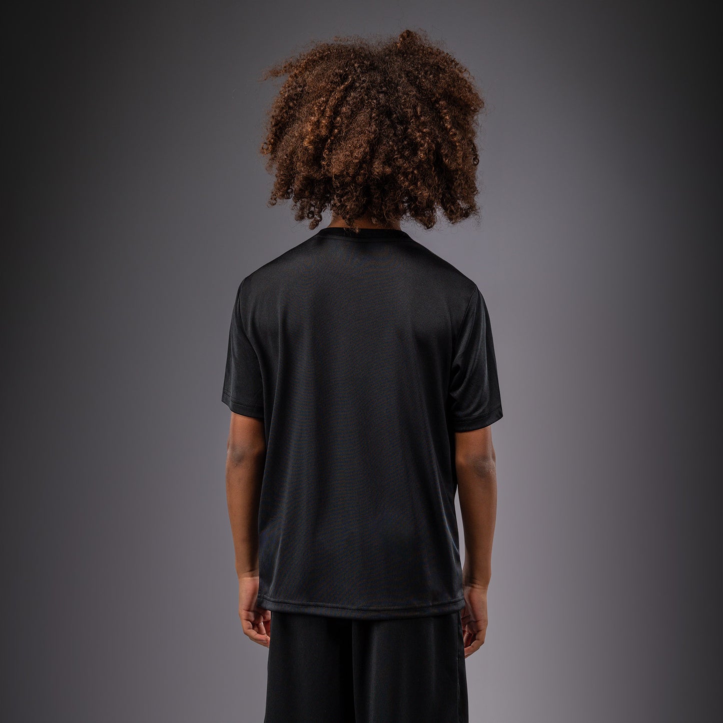 Venum Lineup Camiseta de Rendimiento Manga Corta Para Niños - Negro/Blanco