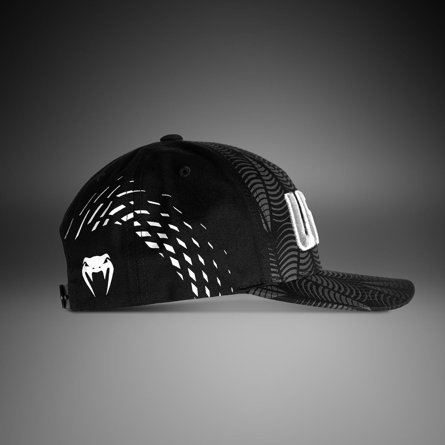 UFC Zenith by Venum Authentic Fight Night Gorra - Negro/Blanco/Naranja