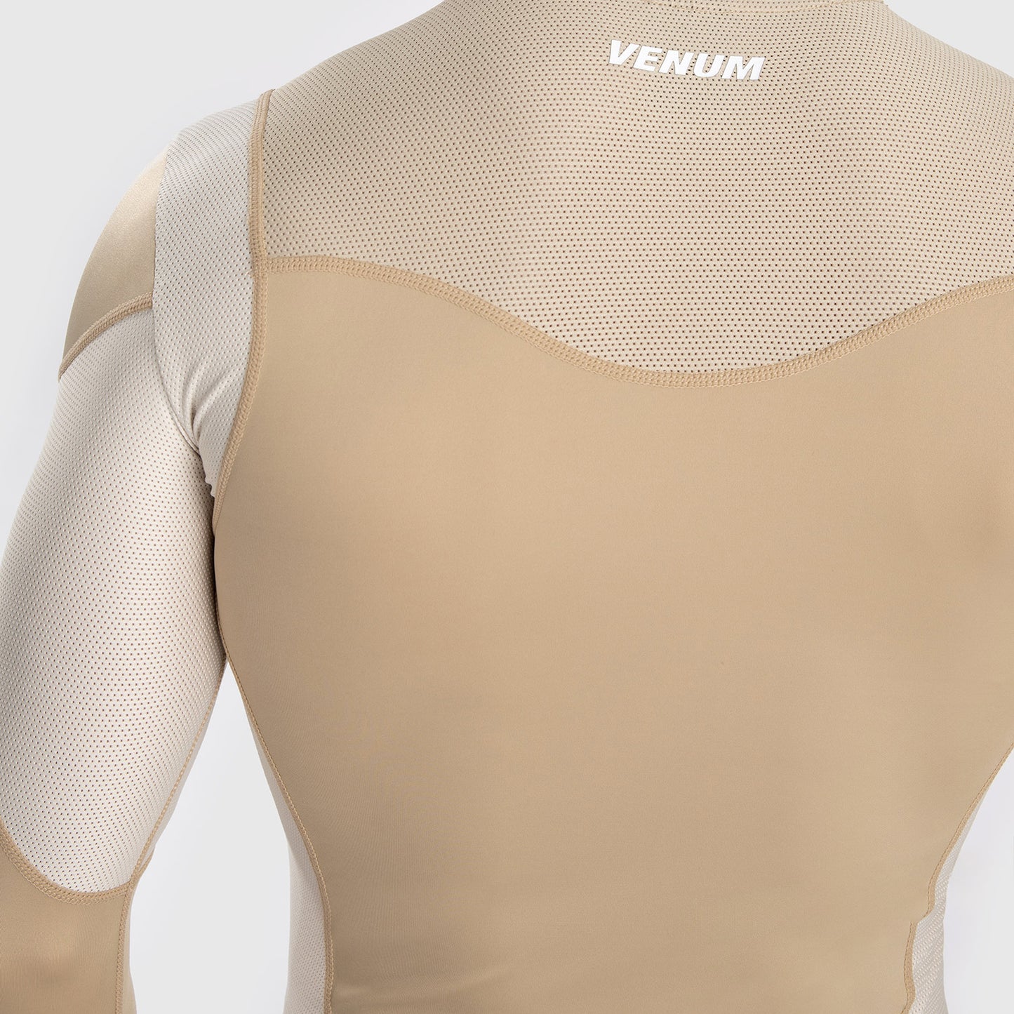 Venum Tempest Rashguard De Manga Larga para Hombre - Beige/Arena