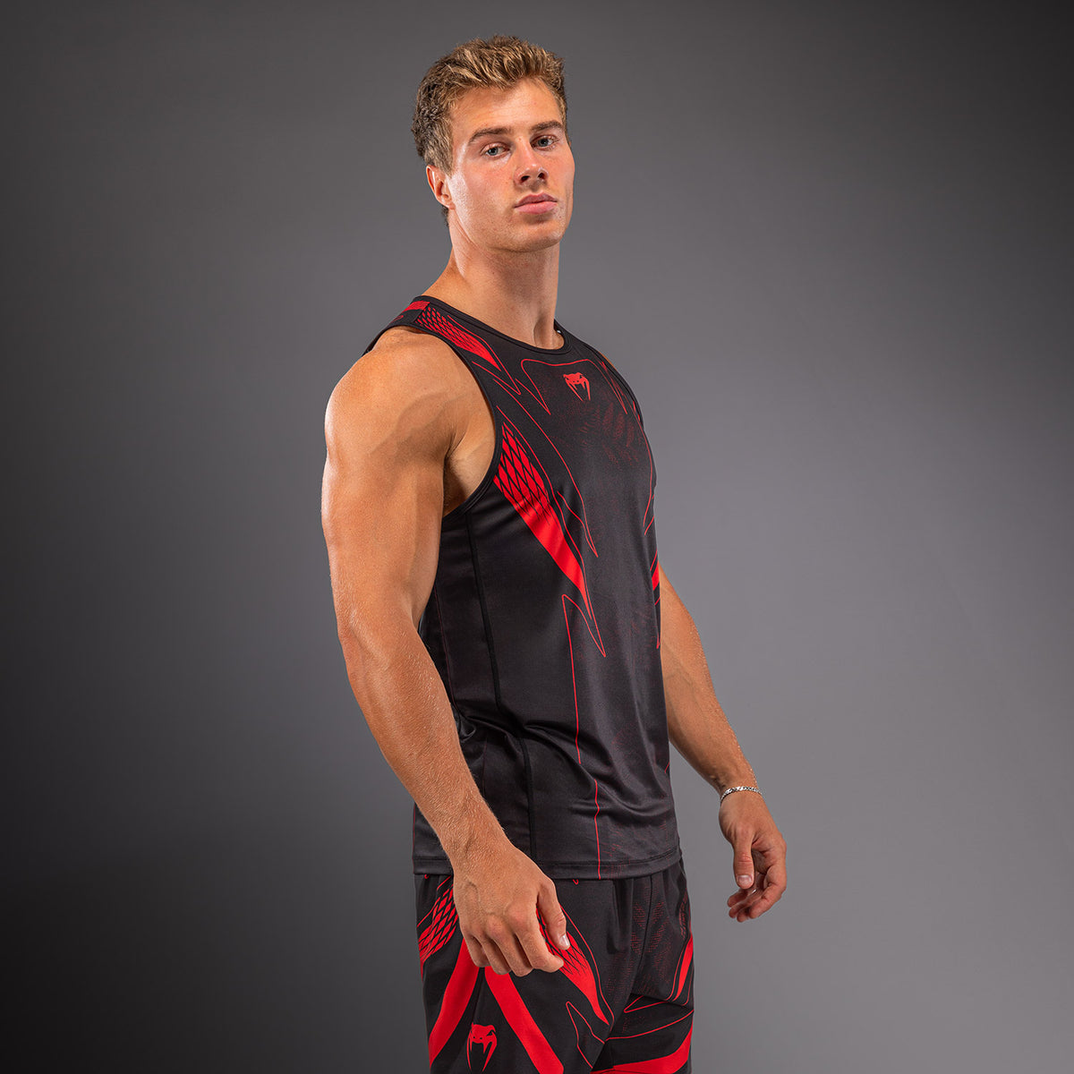 Venum Amazonia Reborn Camiseta de tirantes - Negro/Rojo