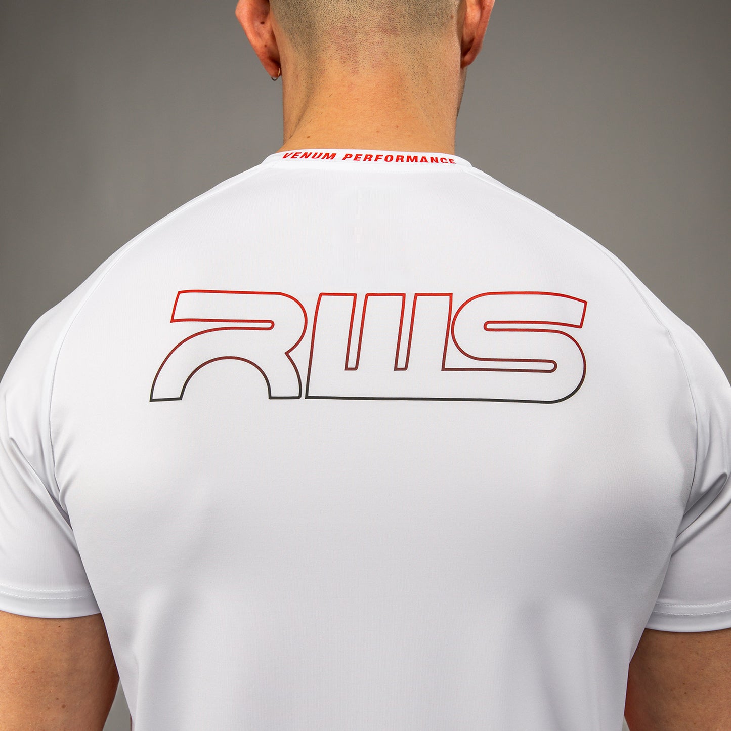 Venum x RWS 2.0 Camiseta Dry-Tech para Hombre – Blanco/Rojo