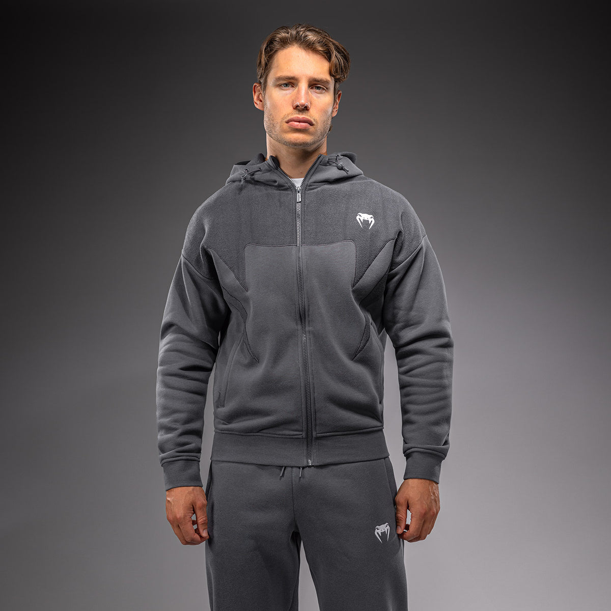 Venum Attack Fleece & Weave Chaqueta de chándal - Gris