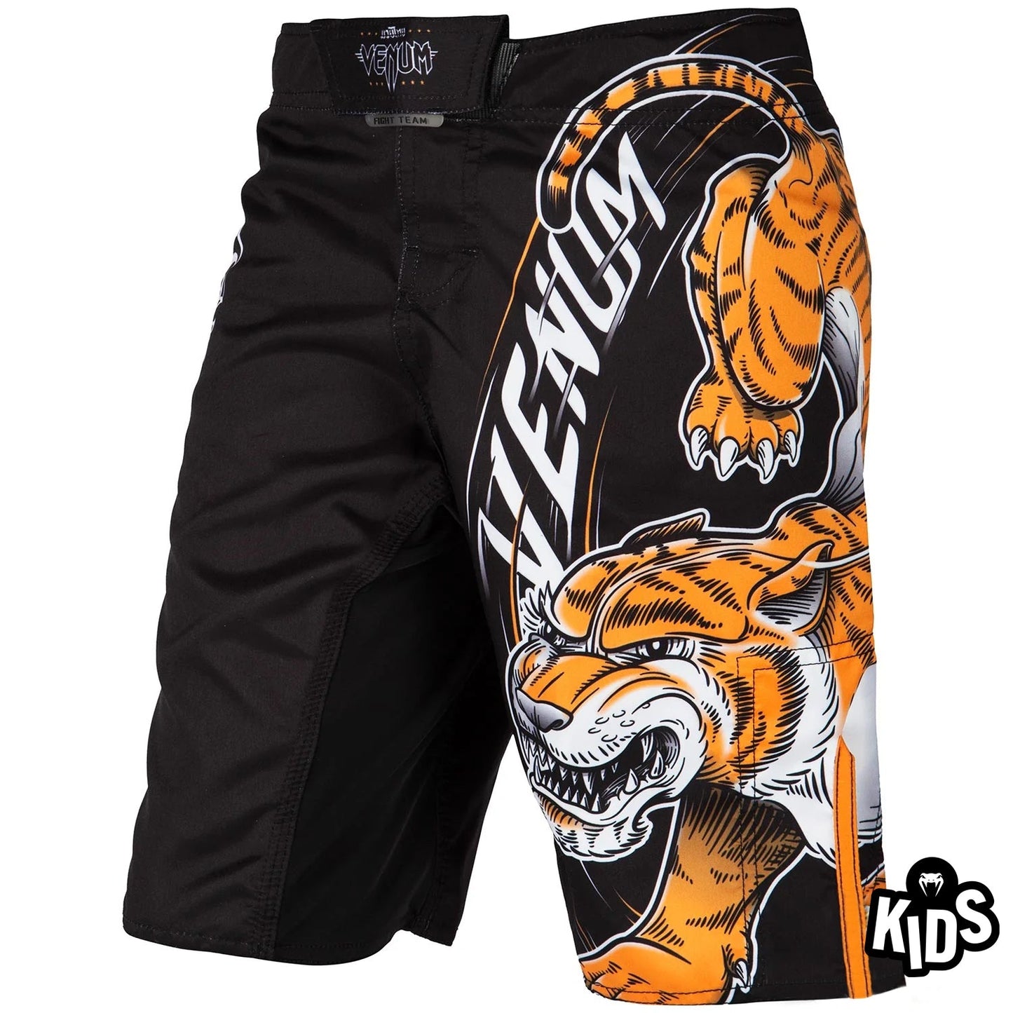 Pantalones cortos de lucha para ninos Venum Tiger King  - Negro