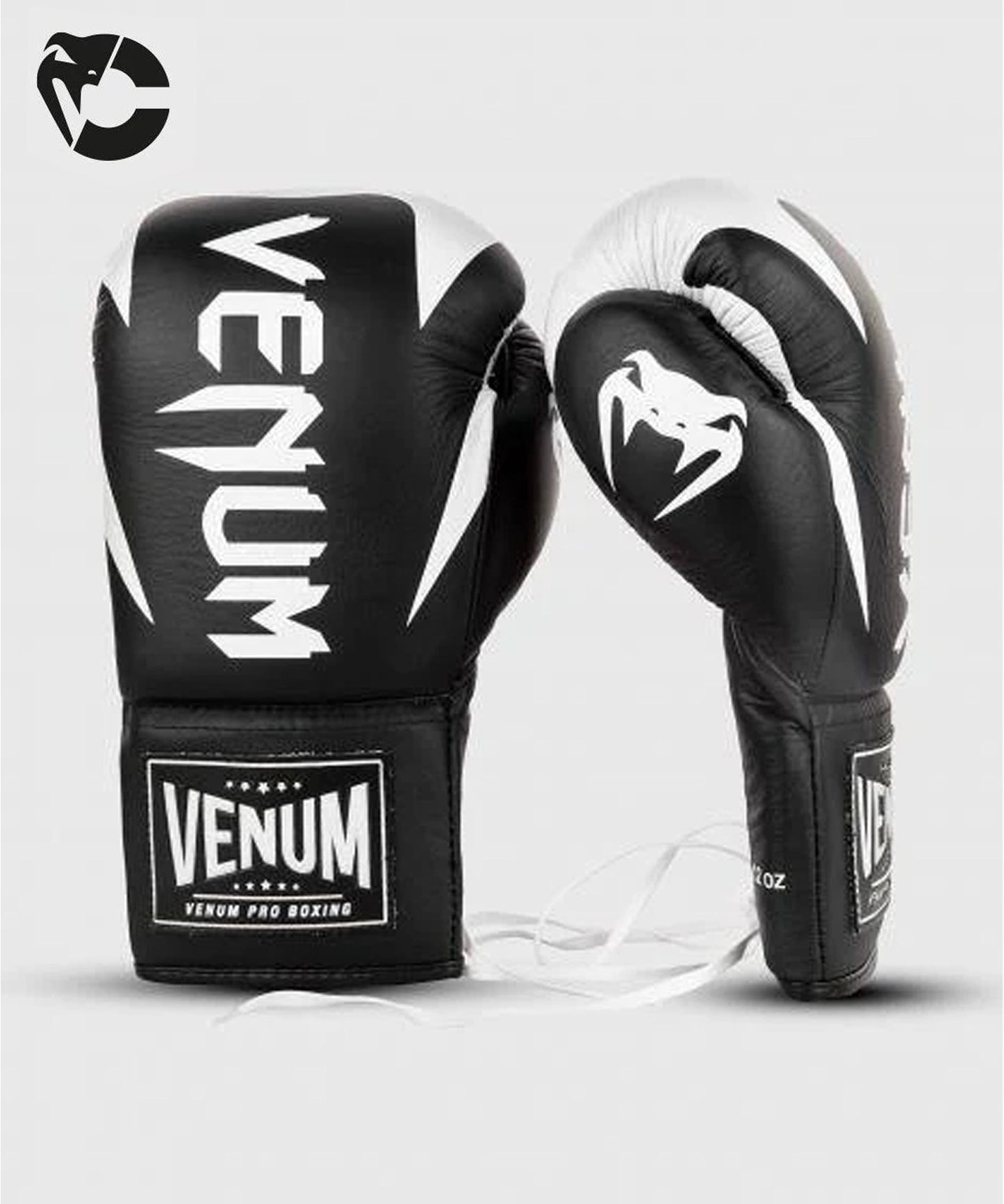 Guantes de boxeo profesionales custom Venum Hammer con cordones