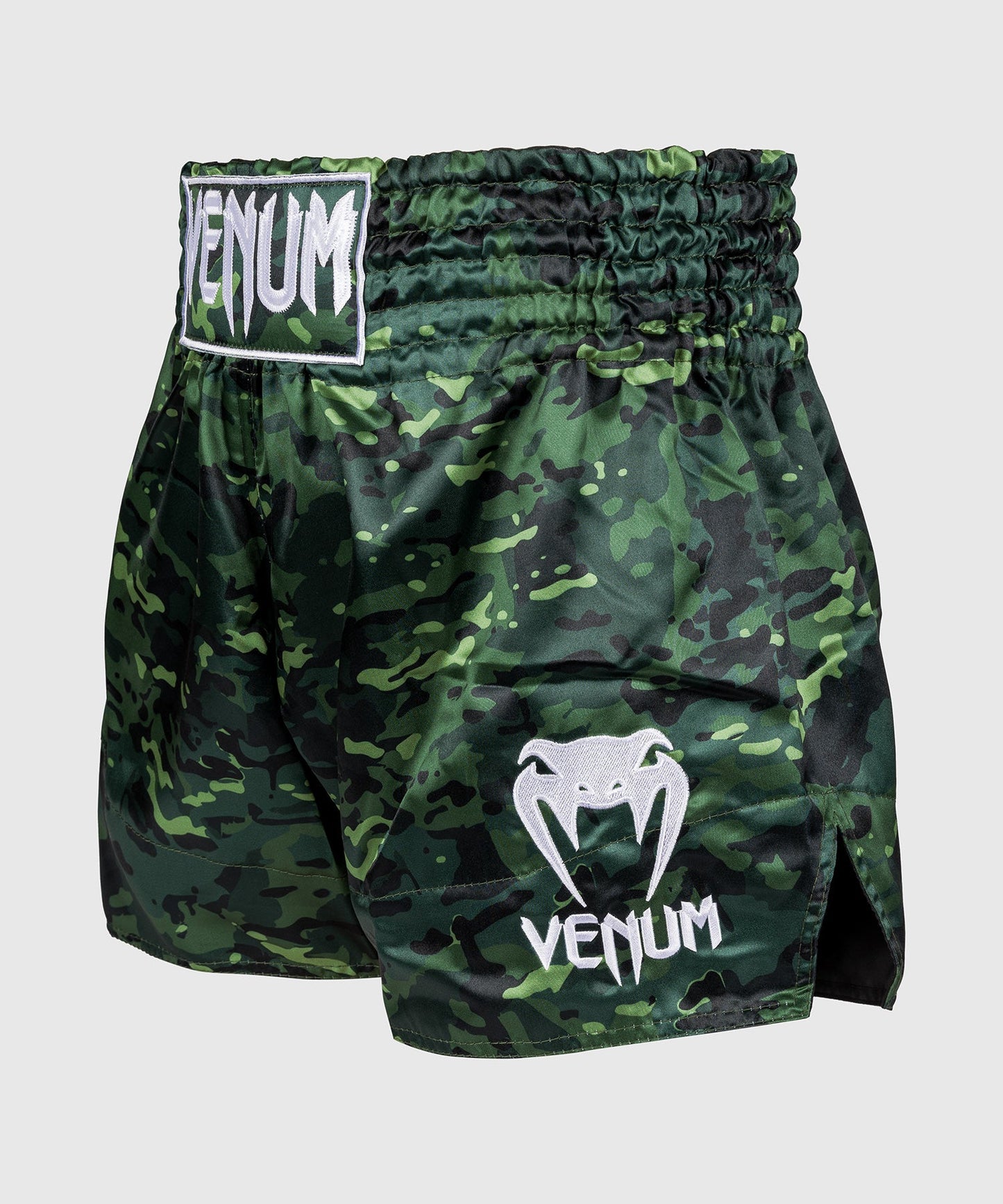 Venum Classic Pantalones cortos de Muay Thai - Bosque Camo