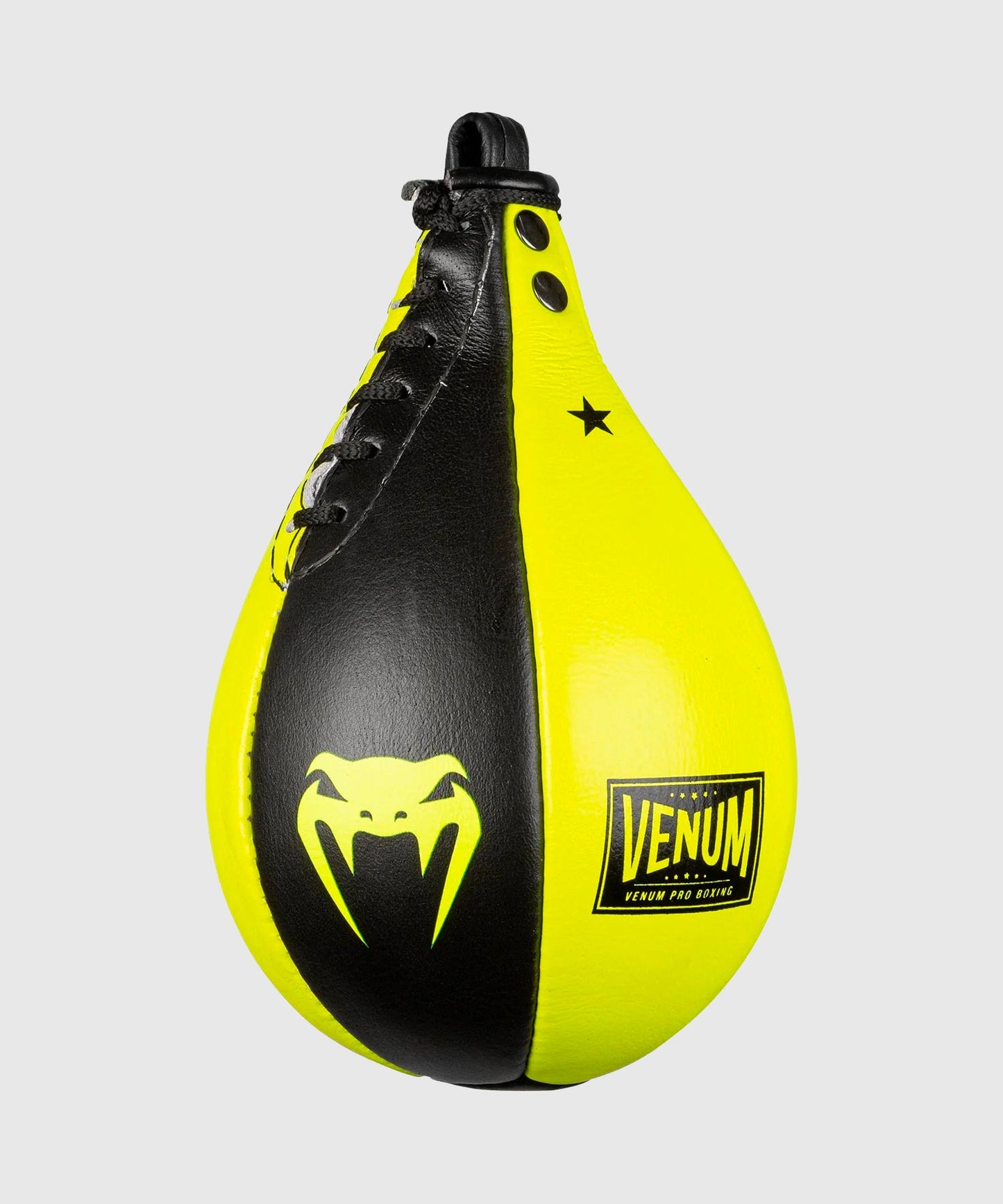 Pera de Boxeo Venum Hurricane Speed Bag - Negro/Amarillo
